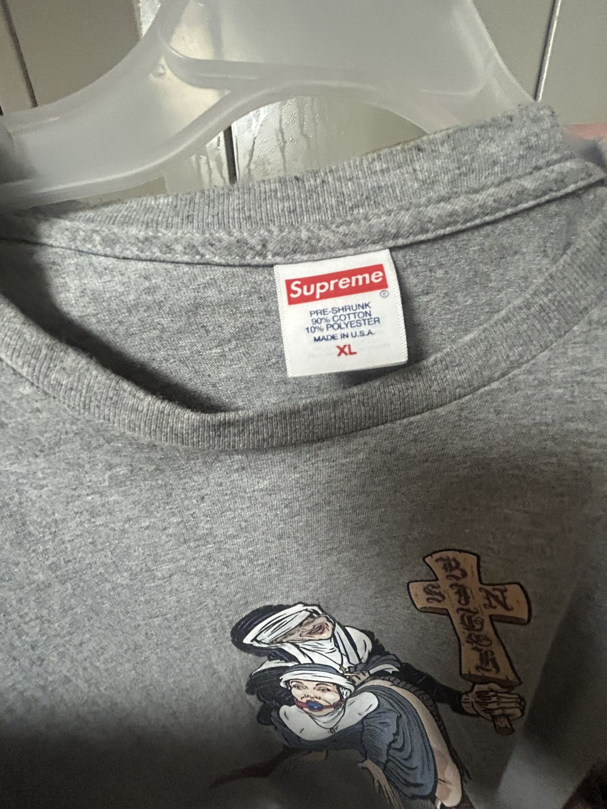 Supreme Supreme Nuns tee fw22 Size US XL / EU 56 / 4 - 2 Thumbnail