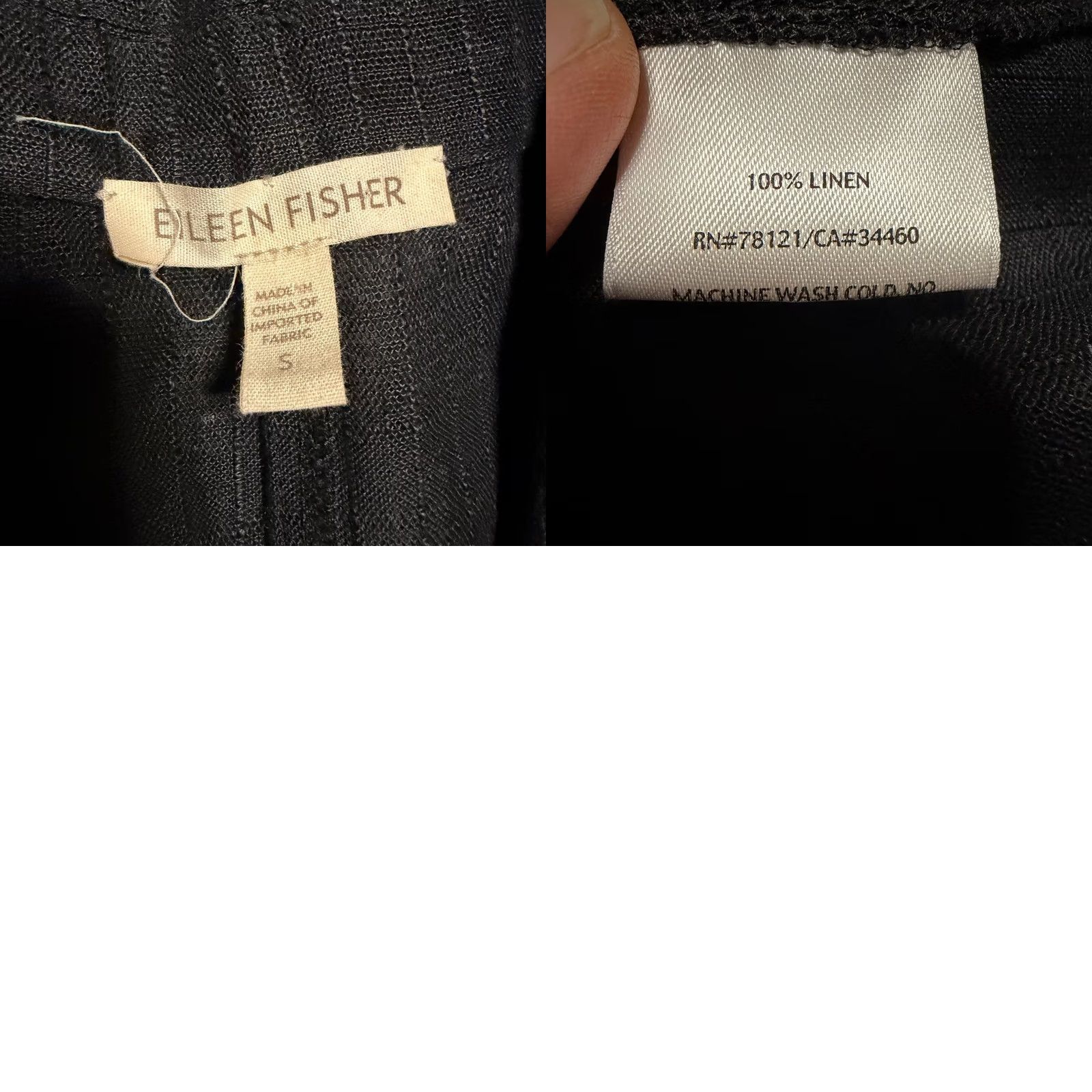 Eileen Fisher Eileen Fisher Blazer Shirt Jacket Womens Small Black Minimalist Lightweight Size S / US 4 / IT 40 - 8 Thumbnail