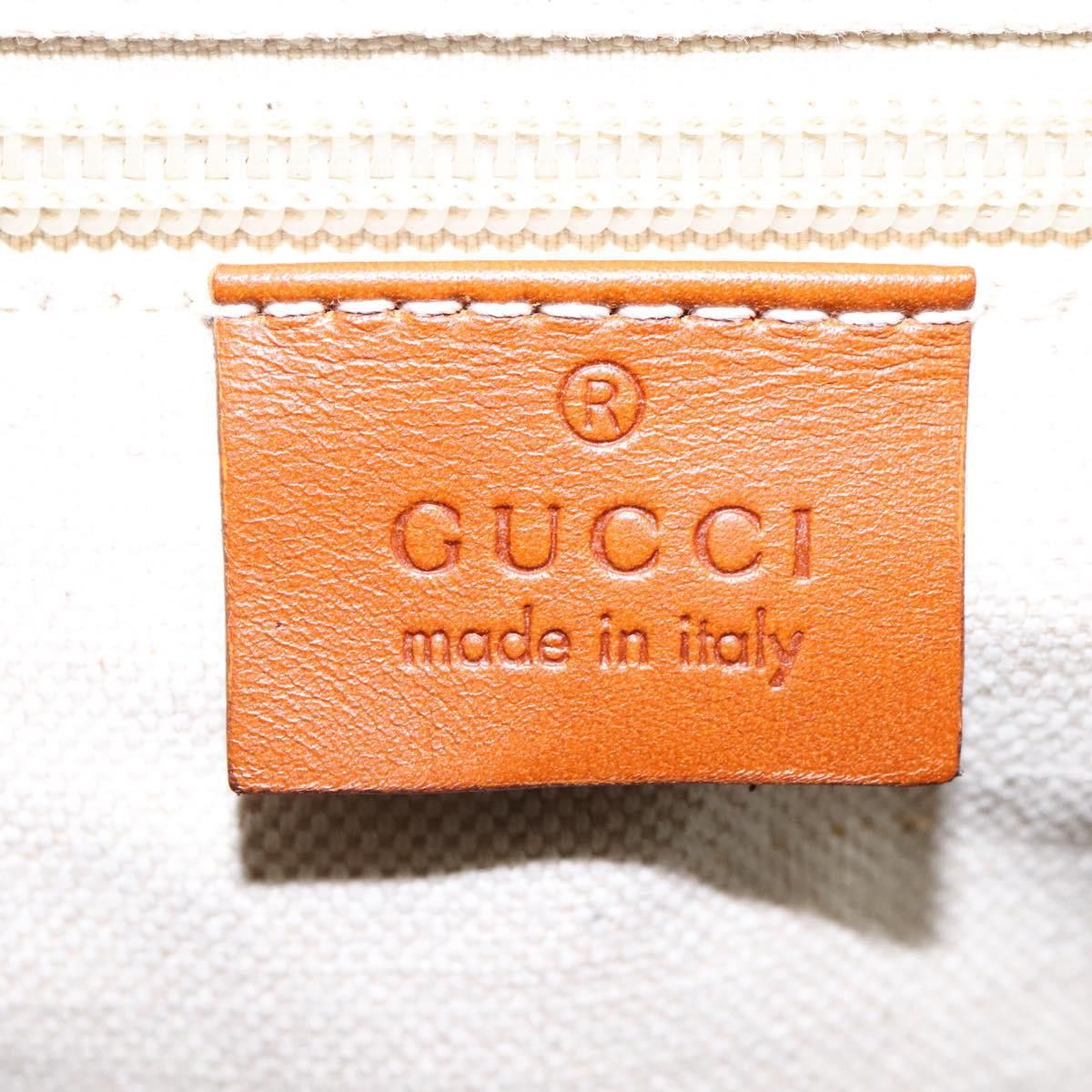 Gucci GUCCI GG Canvas Boston Bag Nylon Beige Size ONE SIZE - 16 Thumbnail