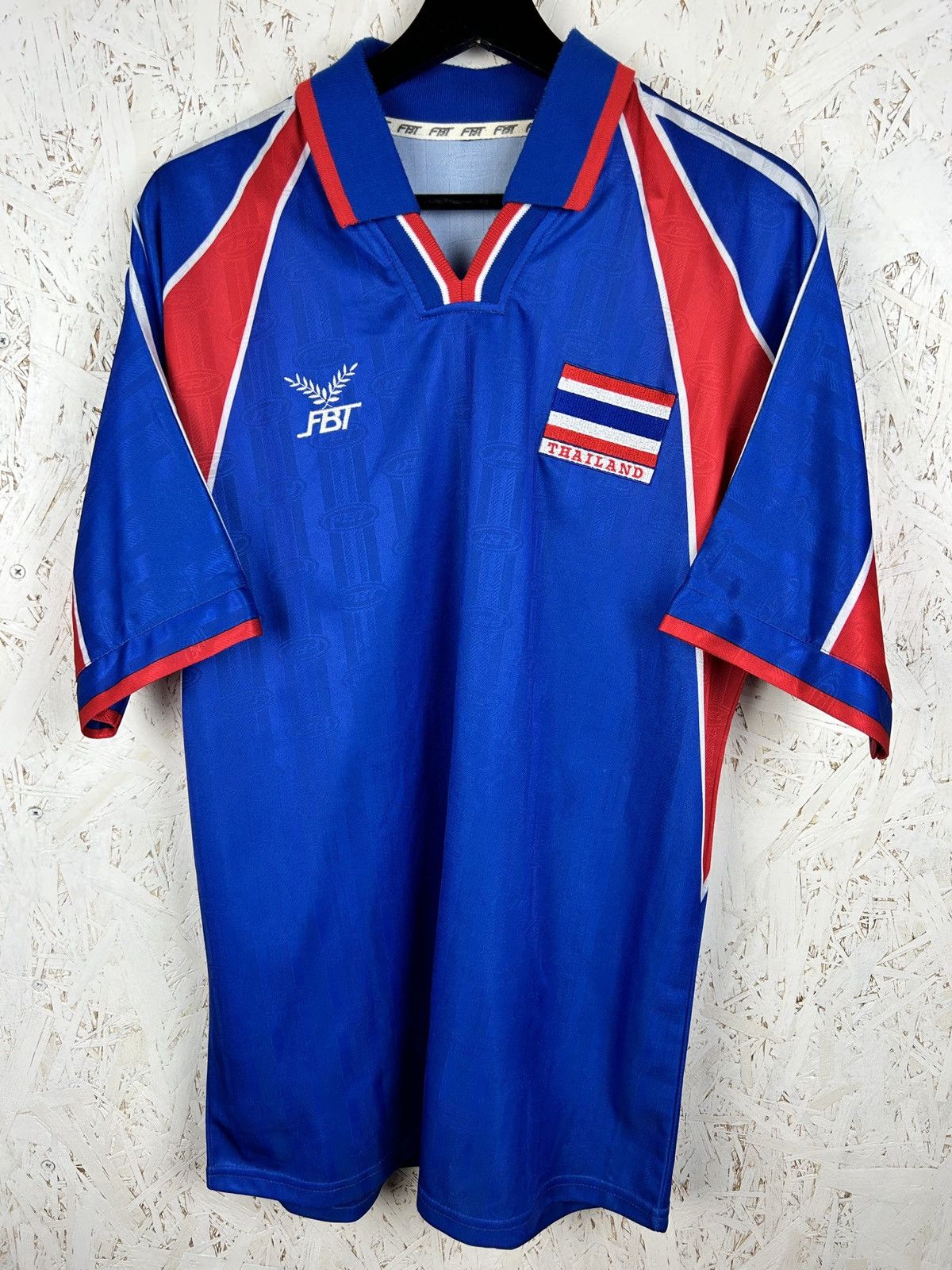 Vintage Thailand FBT 2002/03 Away Kit Soccer Jersey Vintage 00s Size US XL / EU 56 / 4 - 1 Thumbnail