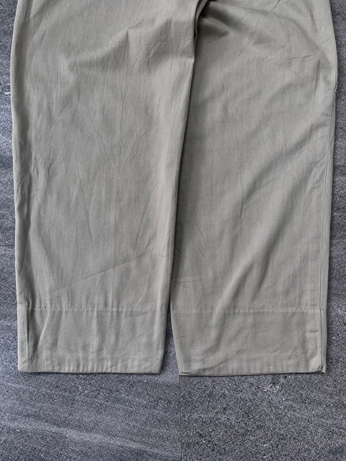 Issey Miyake FREE TAX! 90s Diagonal Stitched Trousers Size US 30 / EU 46 - 8 Thumbnail