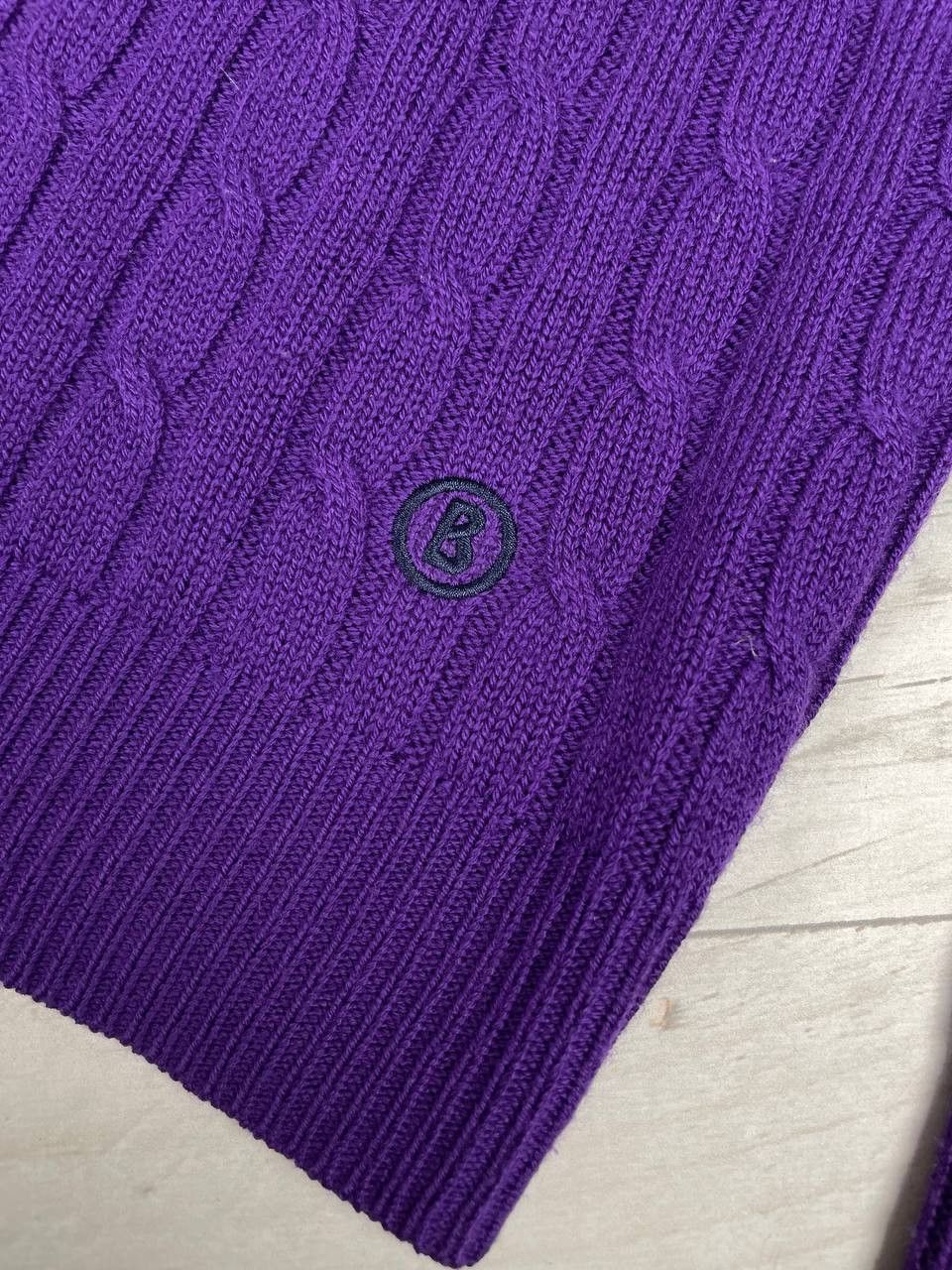 Bogner Bogner Cable Knit Wool Sweater Size US M / EU 48-50 / 2 - 3 Thumbnail