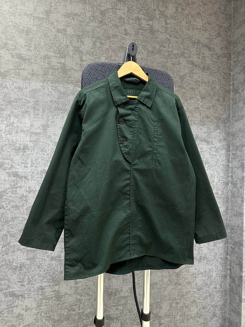Rundholz × Vintage Vintage Rundholz DIP Green Print Long Shirt Big Logo Size US M / EU 48-50 / 2 - 3 Thumbnail