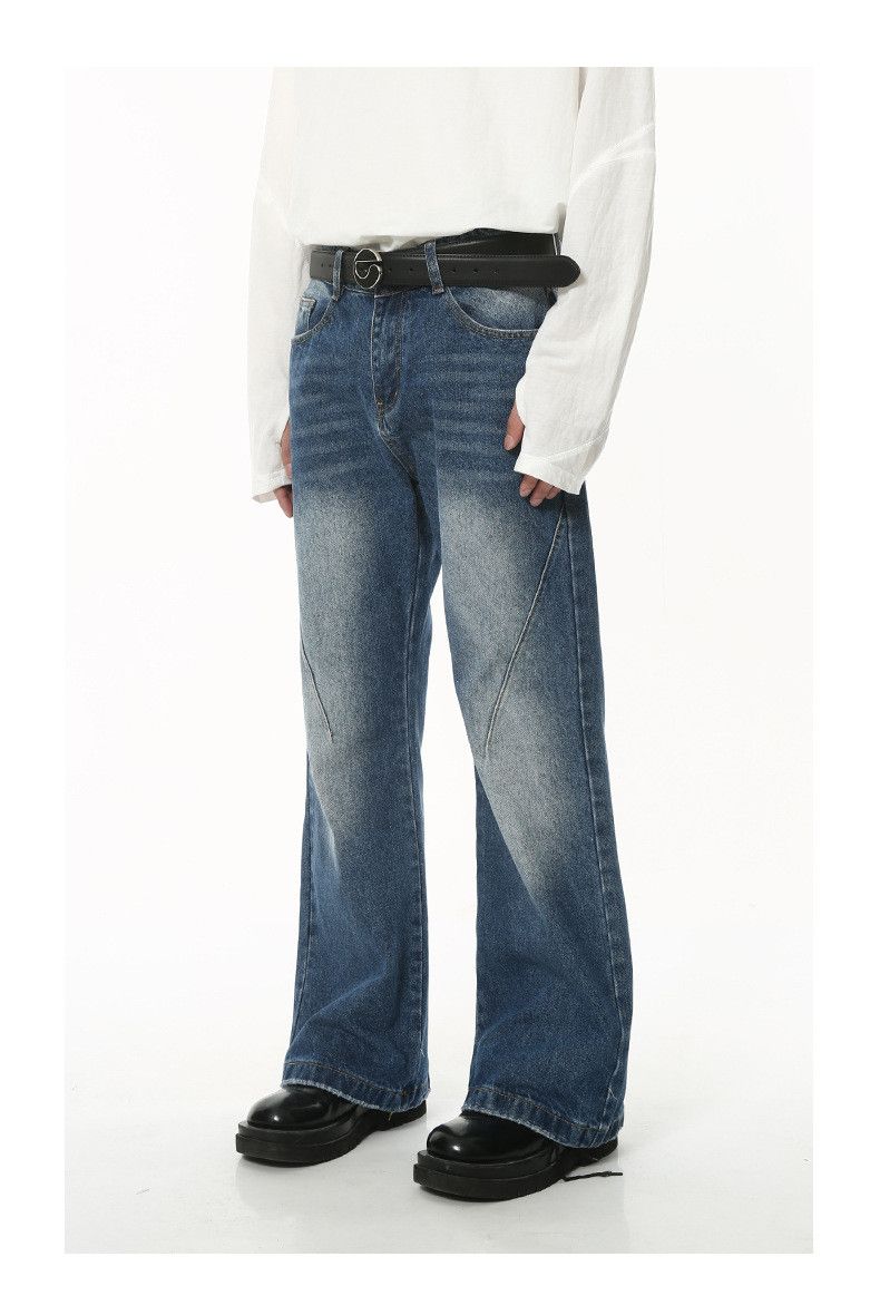 Japanese Brand × Jean Japanese retro slim-fit straight-leg flared jeans Size US 32 / EU 48 - 2 Thumbnail