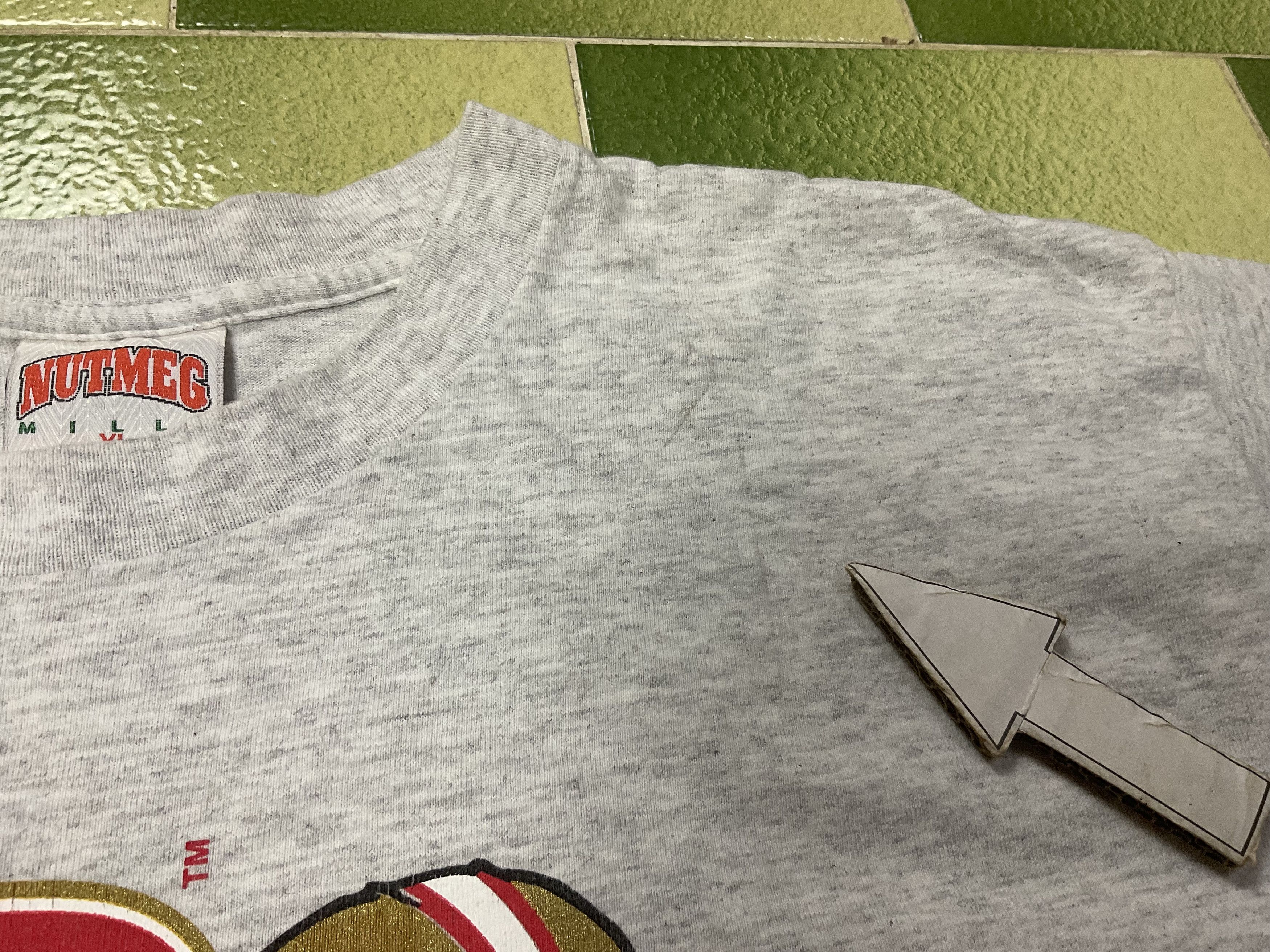 NFL Vintage 1994 San Francisco 49ers T-Shirt Double Sided Print Size US L / EU 52-54 / 3 - 8 Thumbnail
