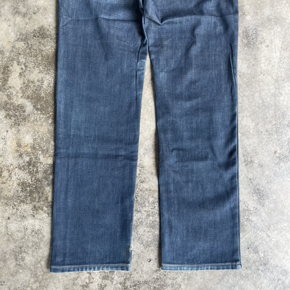 Wrangler 🔥Vintage Wrangler Stoned Washed Ripped Distress Denim Jeans Size US 31 - 6 Thumbnail