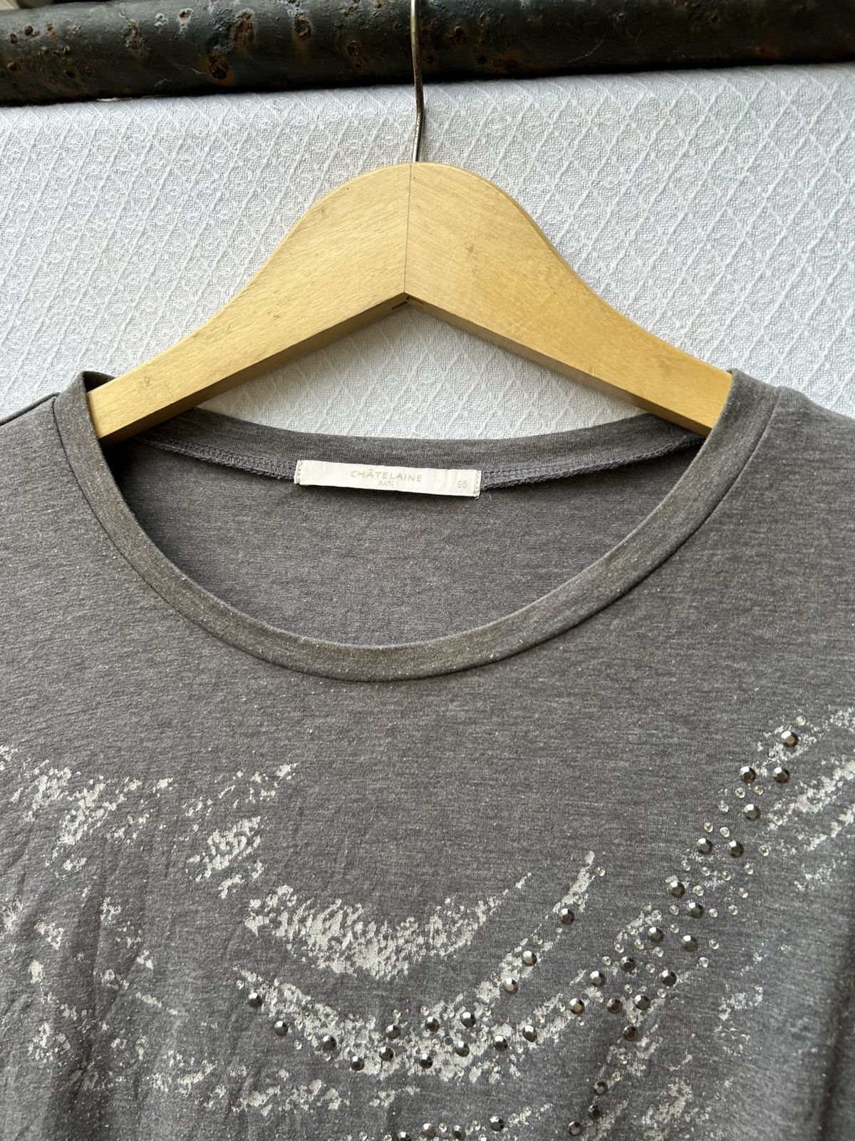 20471120 × Hysteric Glamour × Japanese Brand Chatelaine japanese style studded longsleeve Size US M / EU 48-50 / 2 - 7 Thumbnail