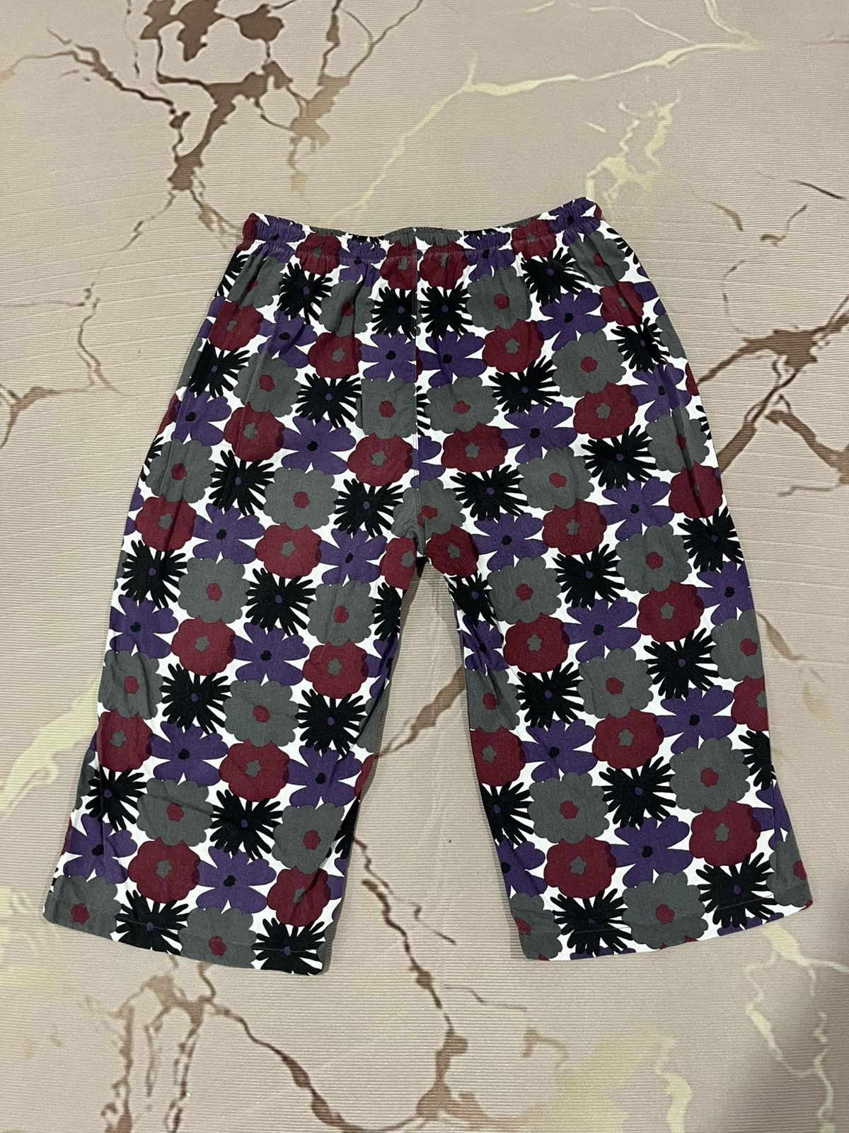 Uniqlo Uniqlo x SOU SOU Floral Cropped Pants Size 27" / US 4 / IT 40 - 6 Thumbnail