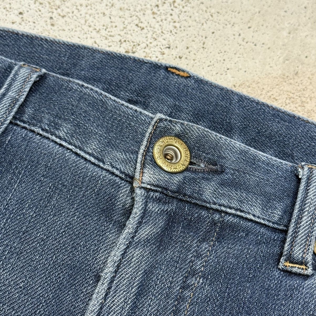 Japanese Brand Back Number Relaxy Distressed Denim Pants Size US 35 - 10 Thumbnail