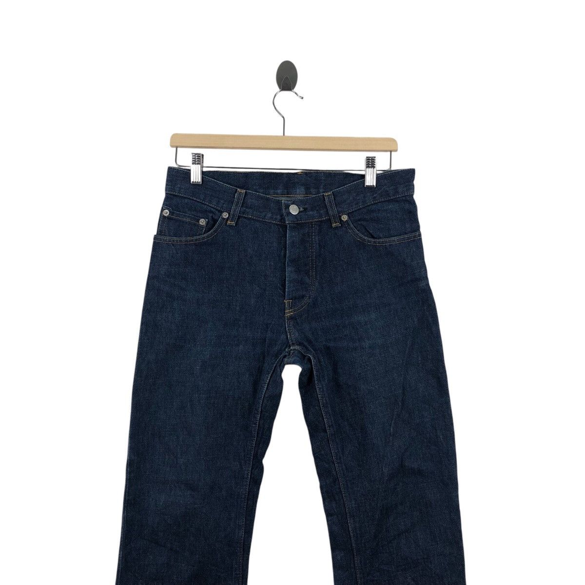 Helmut Lang Vintage Austrian Artist HELMUT LANG Classic Raw Denim Jeans Size US 30 / EU 46 - 2 Thumbnail