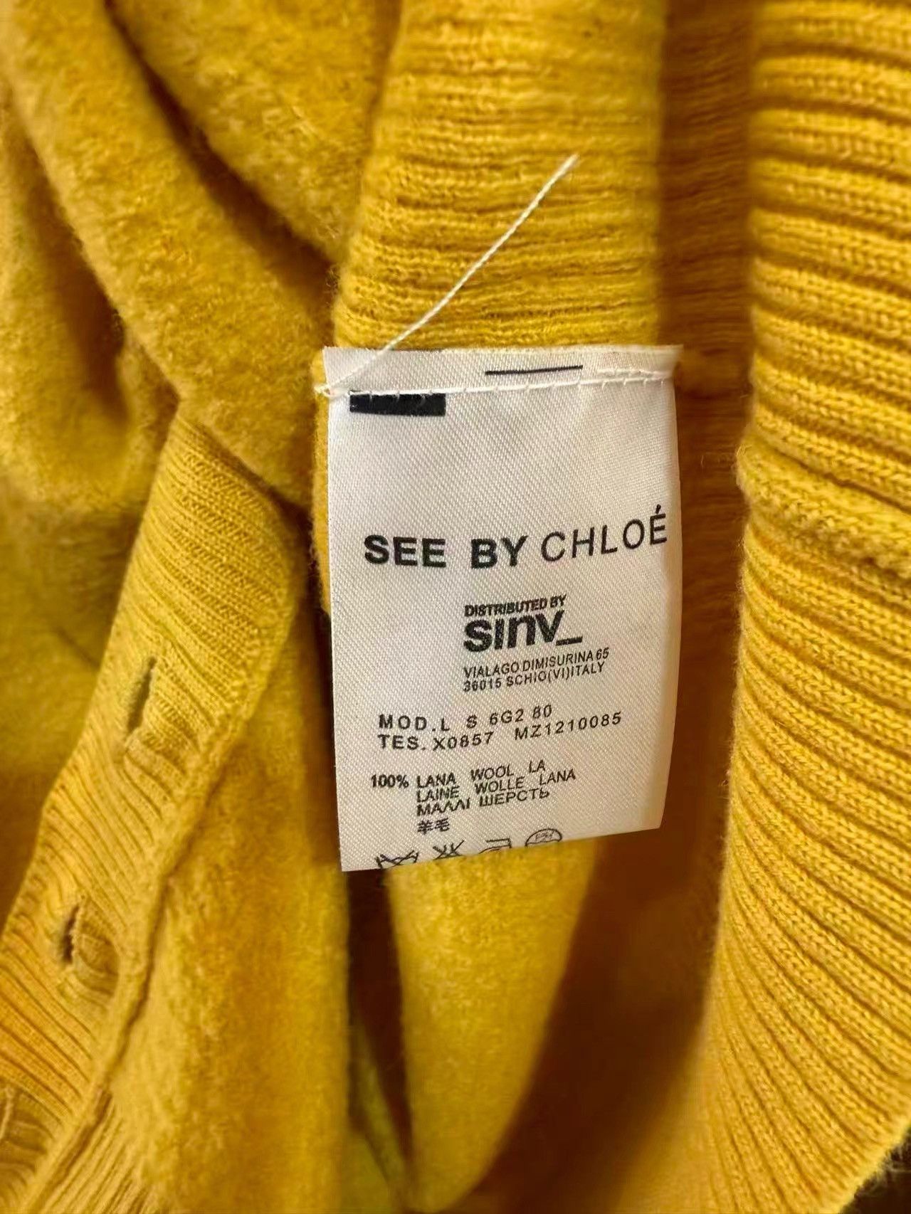 See by Chloe See By Chloé Wool Knit Cardigan K31 Size S / US 4 / IT 40 - 3 Thumbnail