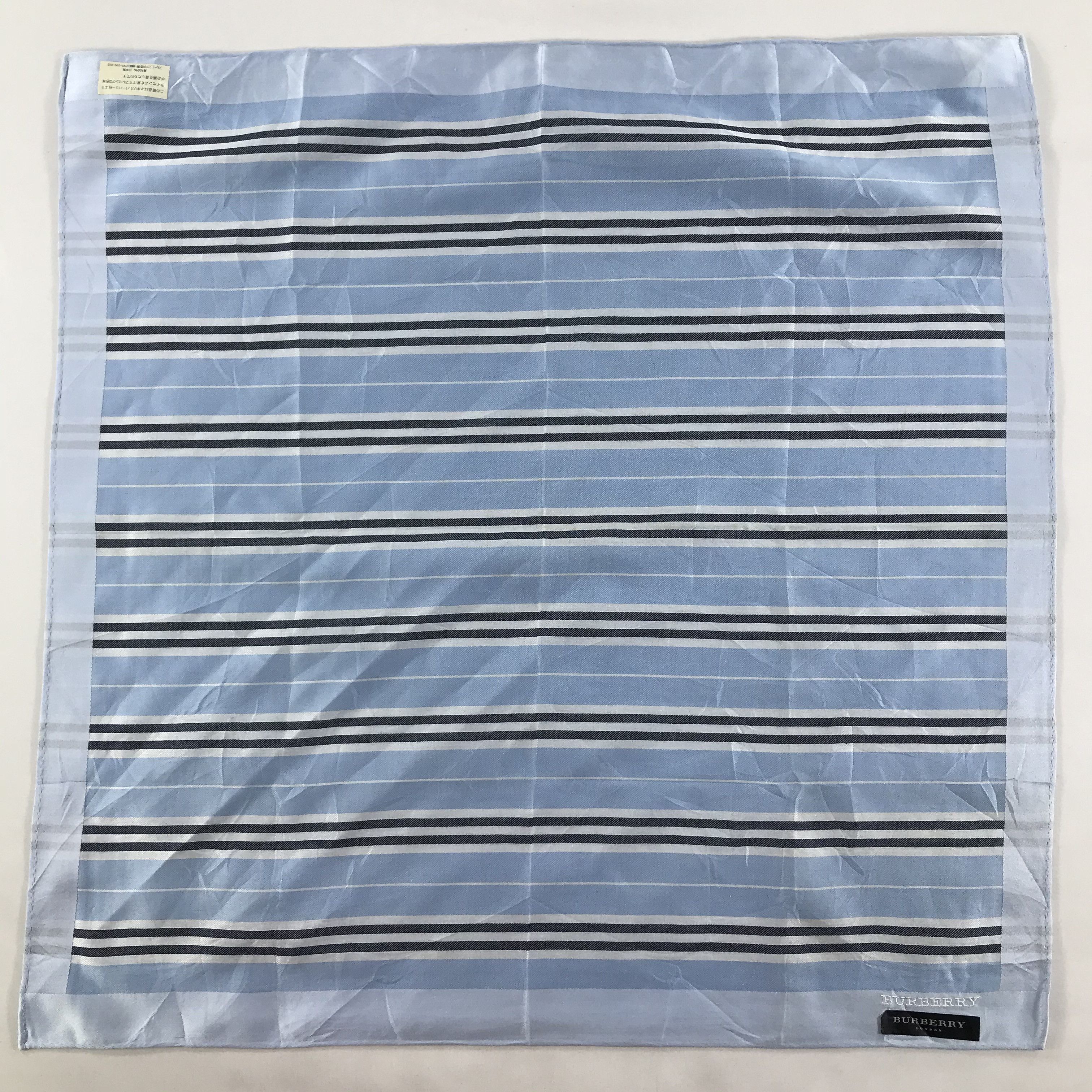 Burberry × Vintage Burberry Bandana / Handkerchief / Neckerchief - S1610 Size ONE SIZE - 1 Thumbnail