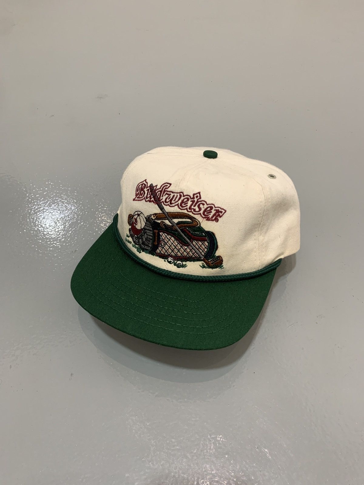 Vintage Vintage rope hat BUDWEISER Size ONE SIZE - 1 Thumbnail