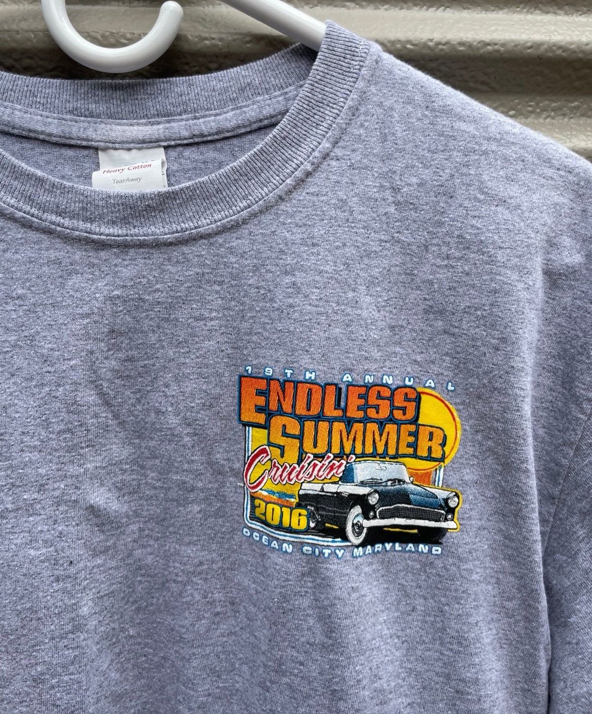 Gildan Endless Summer Cruisin’ 2016 T-Shirt Ocean City Maryland Size US M / EU 48-50 / 2 - 8 Thumbnail