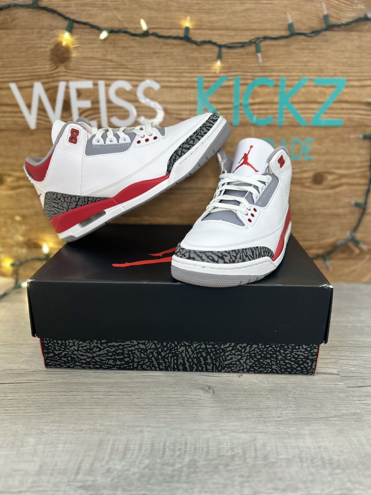 Jordan 3 fire red