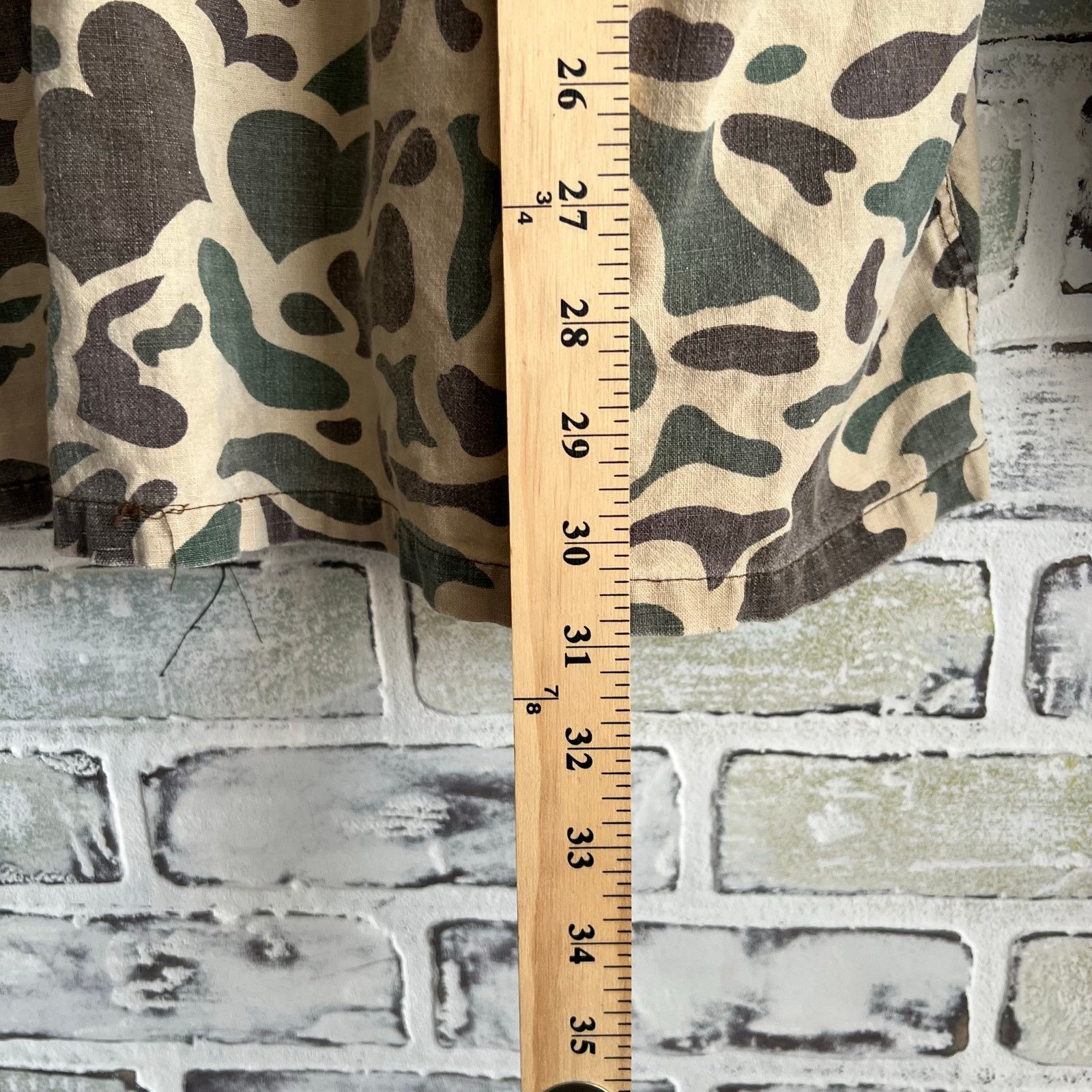 Unknown London Rare Vintage 40's Frog Camo Button Up Jacket Size XXL 24x31 Size US XL / EU 56 / 4 - 12 Thumbnail