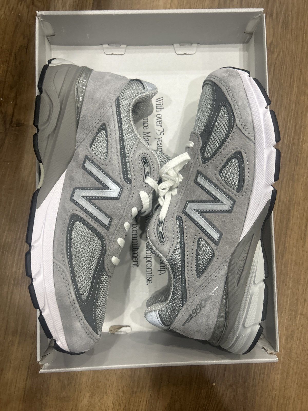 New Balance New Balance 990v4 Grey Size US 7 / EU 40 - 6 Thumbnail