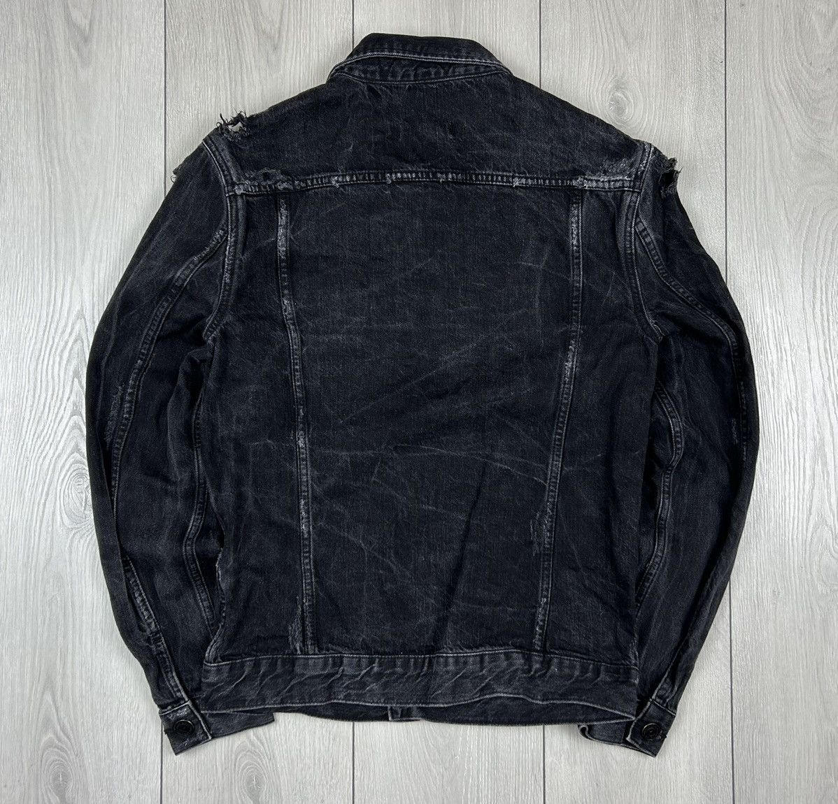 Allsaints AllSaints Men’s Snipe Denim Jeans Size M Graphite Black Size US M / EU 48-50 / 2 - 7 Thumbnail