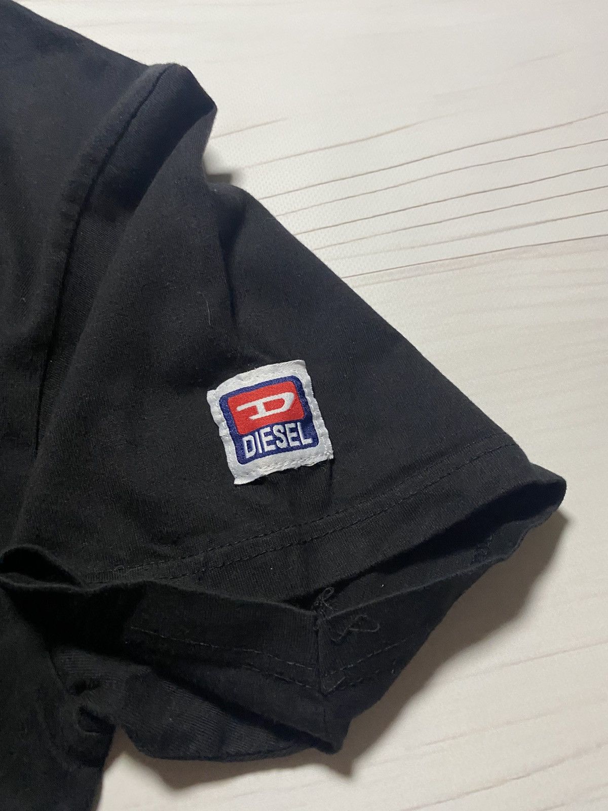 Diesel × Vintage Vintage Diesel Denim Division Big Logo Japanes Y2k T Shirt Size US XL / EU 56 / 4 - 5 Thumbnail