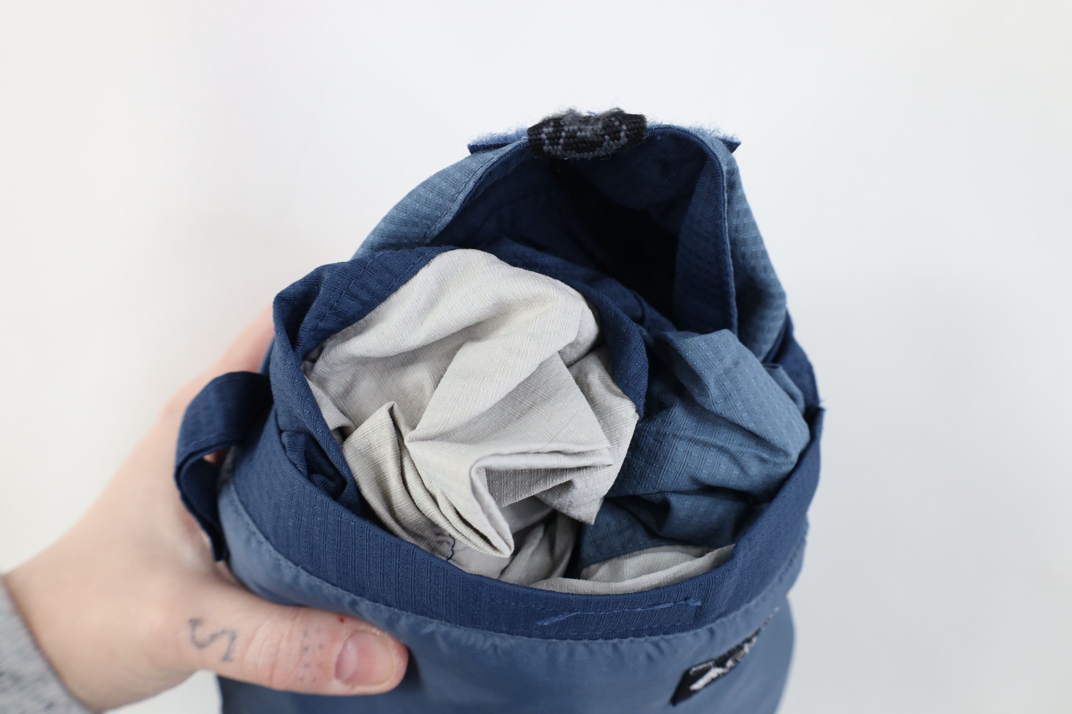 Columbia Vintage 90s Columbia Packable Hooded Anorak Jacket Blue Size US M / EU 48-50 / 2 - 17 Thumbnail