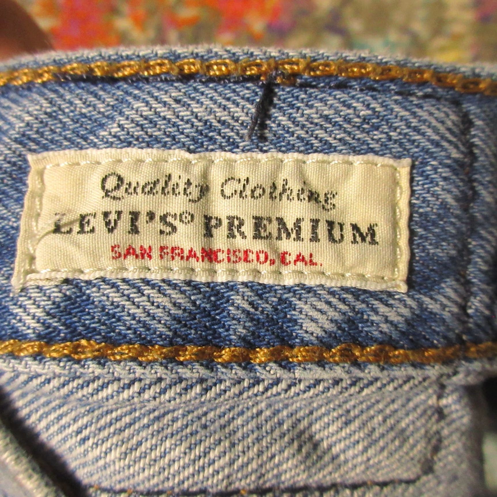 Levi's Levi's 501 Shorts Womens Size 29 Blue Denim Cut-Off Distressed Fringe Casual Size 29" - 3 Thumbnail