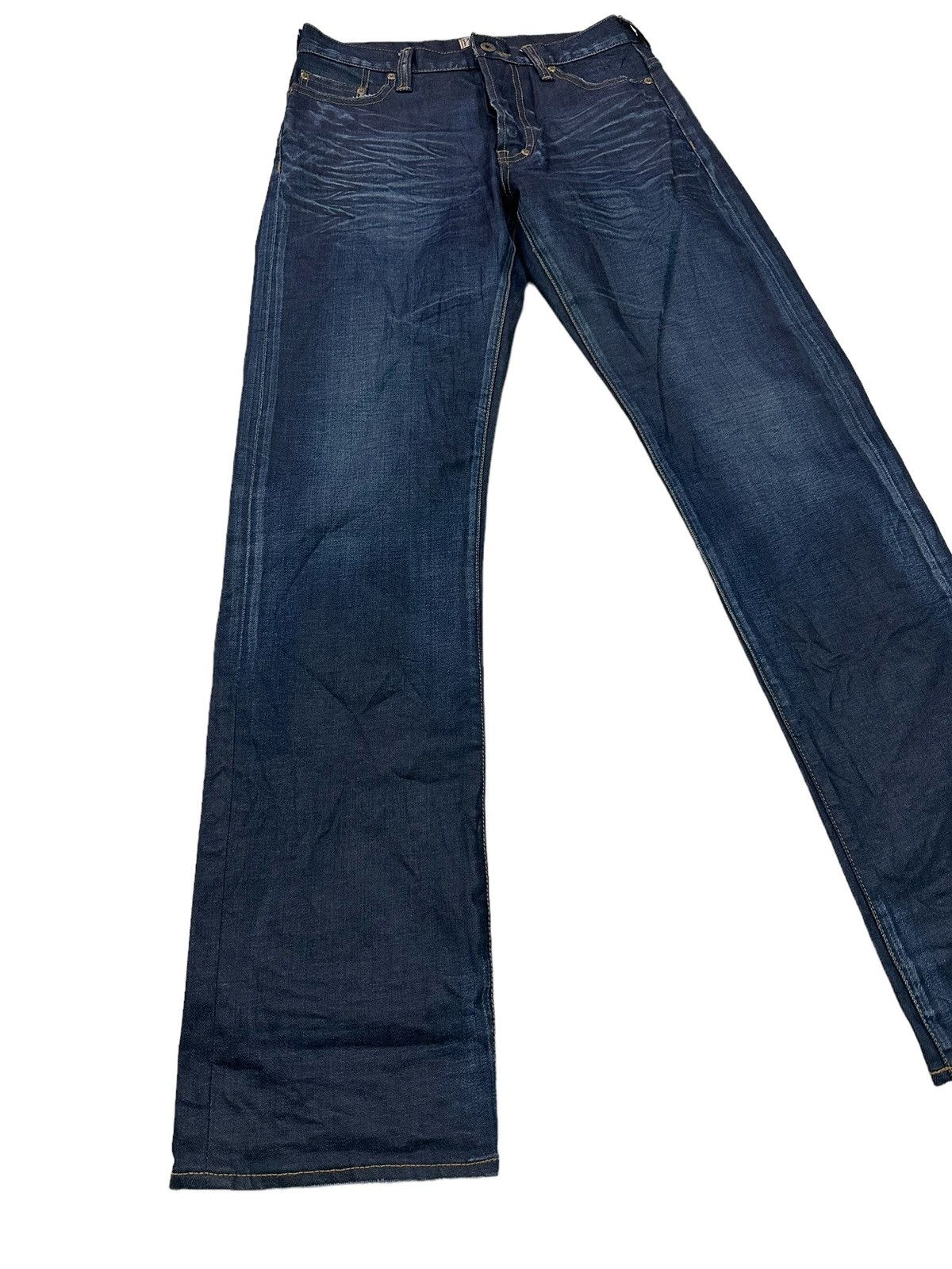 Prps PRPS BLUE DENIM WAX JEANS Size US 26 / EU 42 - 4 Thumbnail