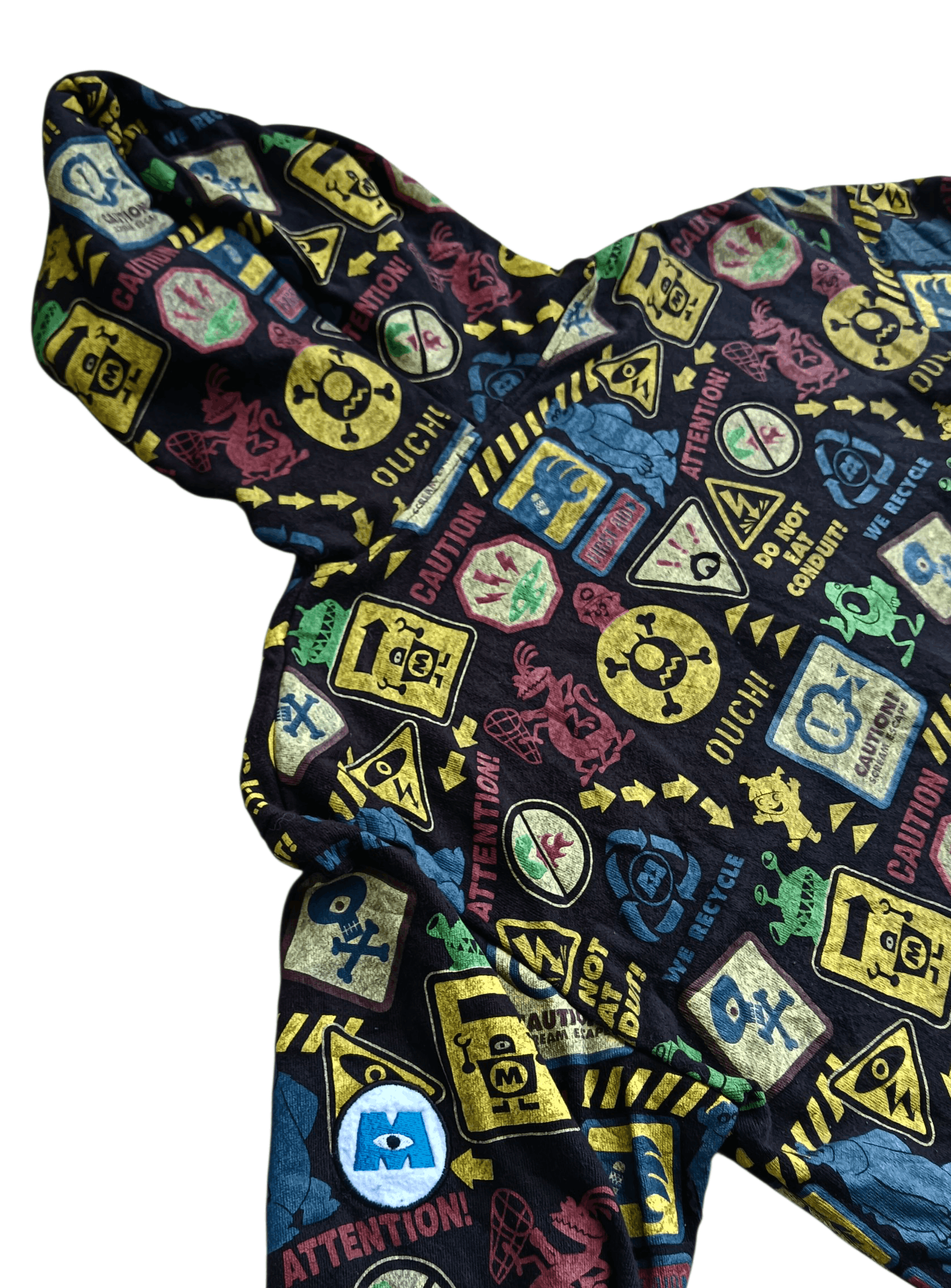 Disney Disney Monster Hoodie Zipper Full Print Size US S / EU 44-46 / 1 - 7 Thumbnail