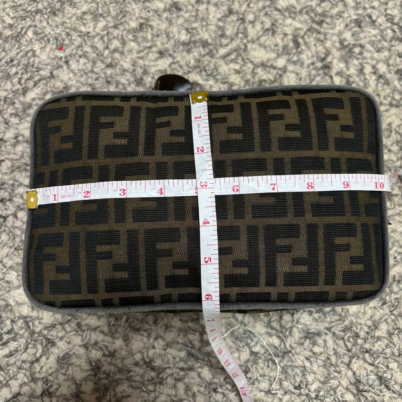 Fendi Vintage Fendi Zucca Canvas Mini Doctor Bag Boxy Handbag 90s Size ONE SIZE - 13 Thumbnail