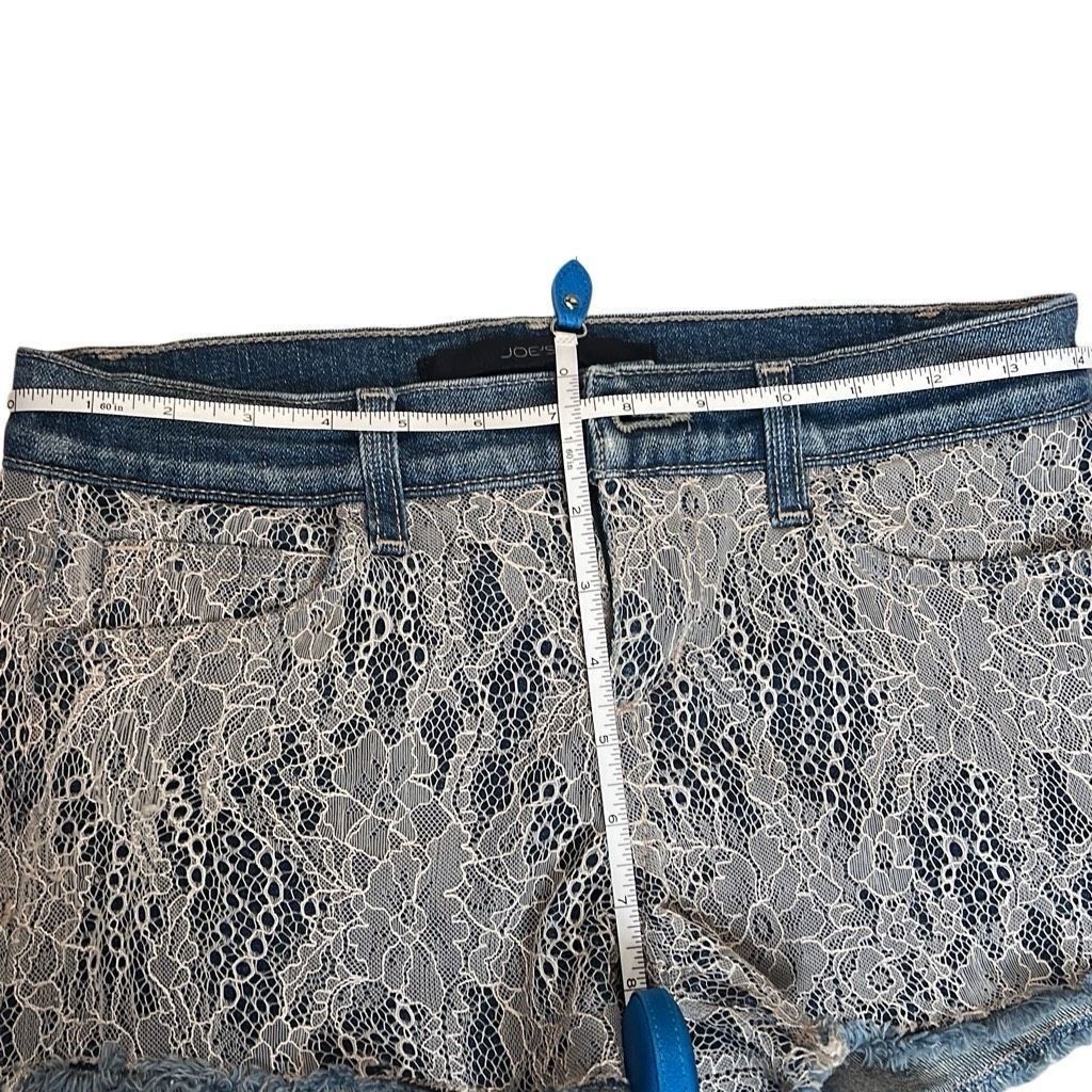 Joe's Joe’s Jeans Lace over Denim Shorts 25 Size 25" / US 0 / IT 36 - 13 Thumbnail