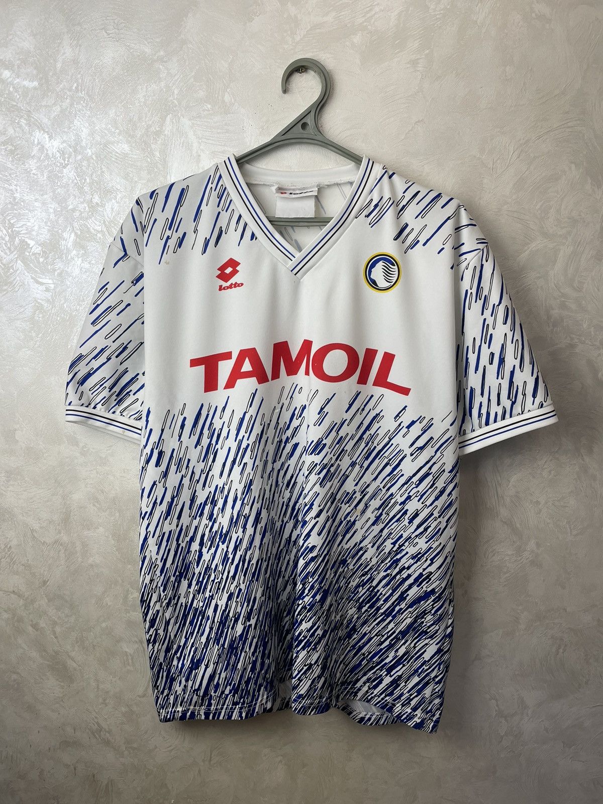 Lotto Sport Lotto Atalanta Vintage Away 1991-1992 football shirt Size US L / EU 52-54 / 3 - 1 Thumbnail