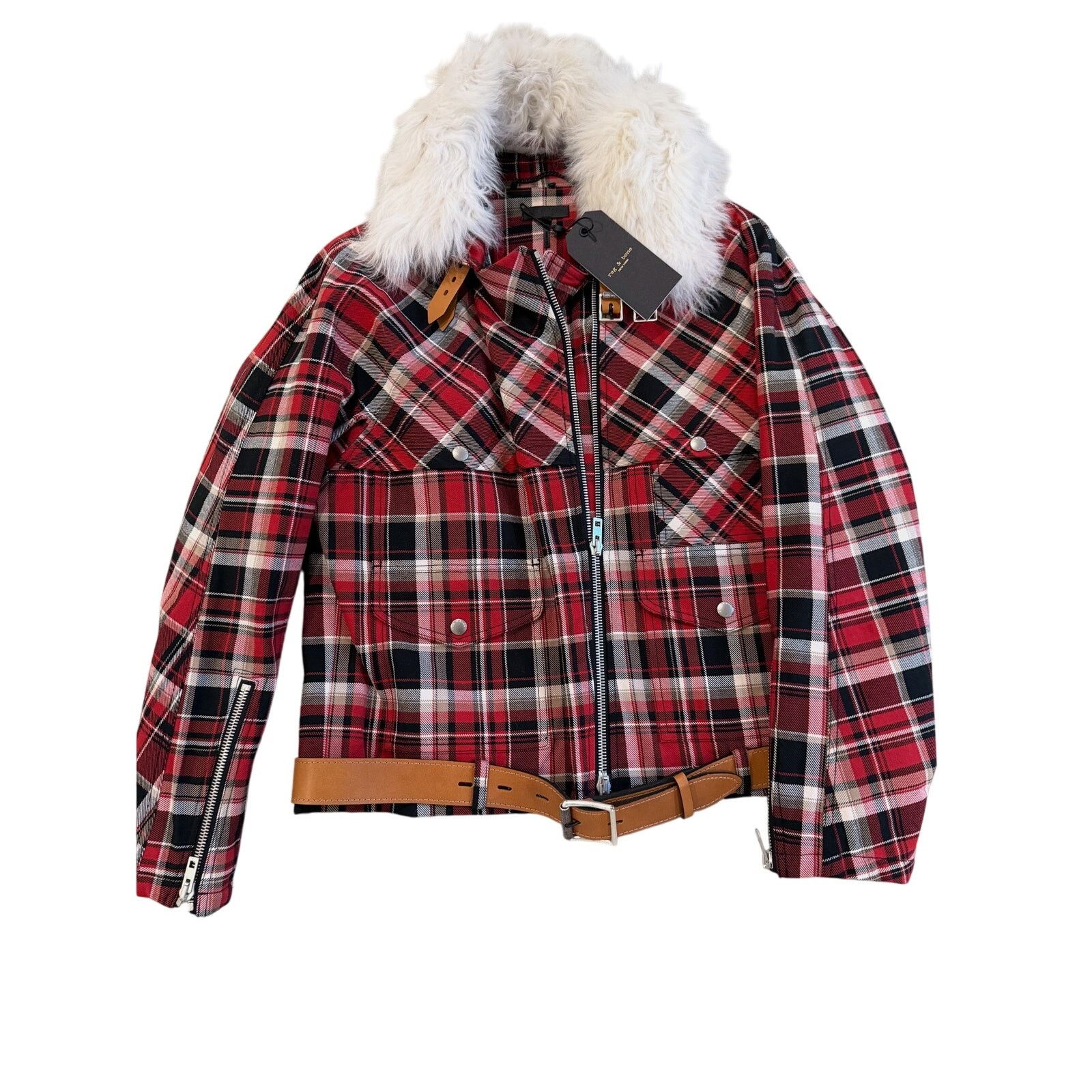 Rag & Bone Rag & Bone NWT Plaid Jacket (Sz M) & Matching Skirt (Sz 6) Size 28" / US 6 / IT 42 - 1 Thumbnail