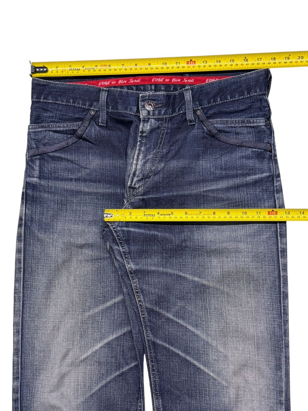 Edwin Vintage Edwin 503 Edge Of Blue Jeans Japan Denim | W35 Size US 35 - 16 Thumbnail