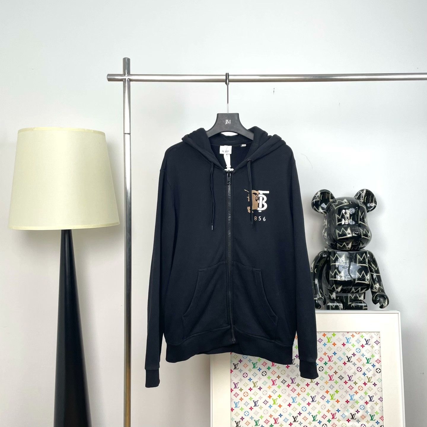 Burberry Burberry Retro Printed Hoodie m Men Size US M / EU 48-50 / 2 - 1 Thumbnail