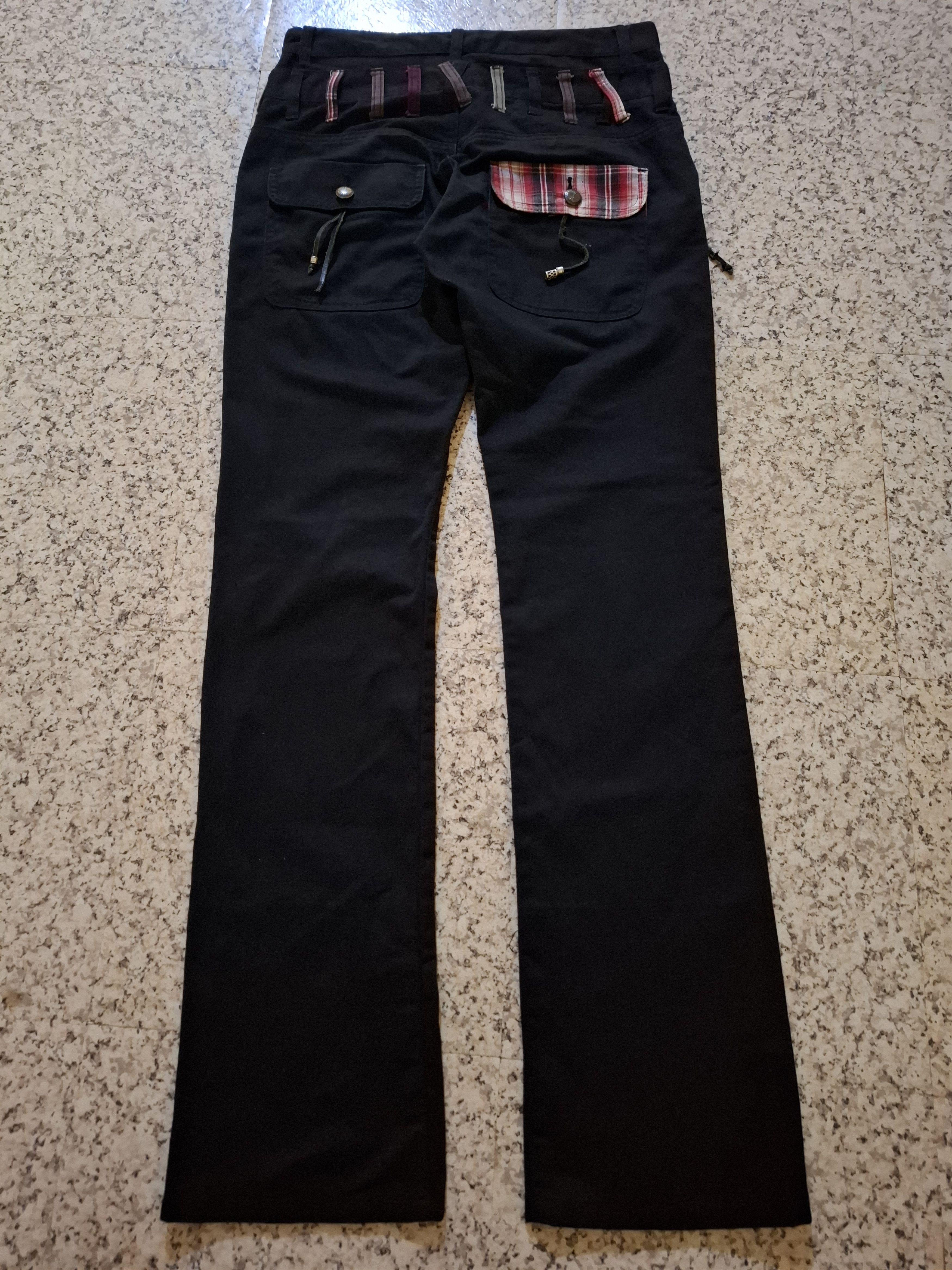 Japanese Brand 💥 RARE Nylaus Double Waist Seditionaries Bondage Punk Style Size US 30 / EU 46 - 13 Thumbnail