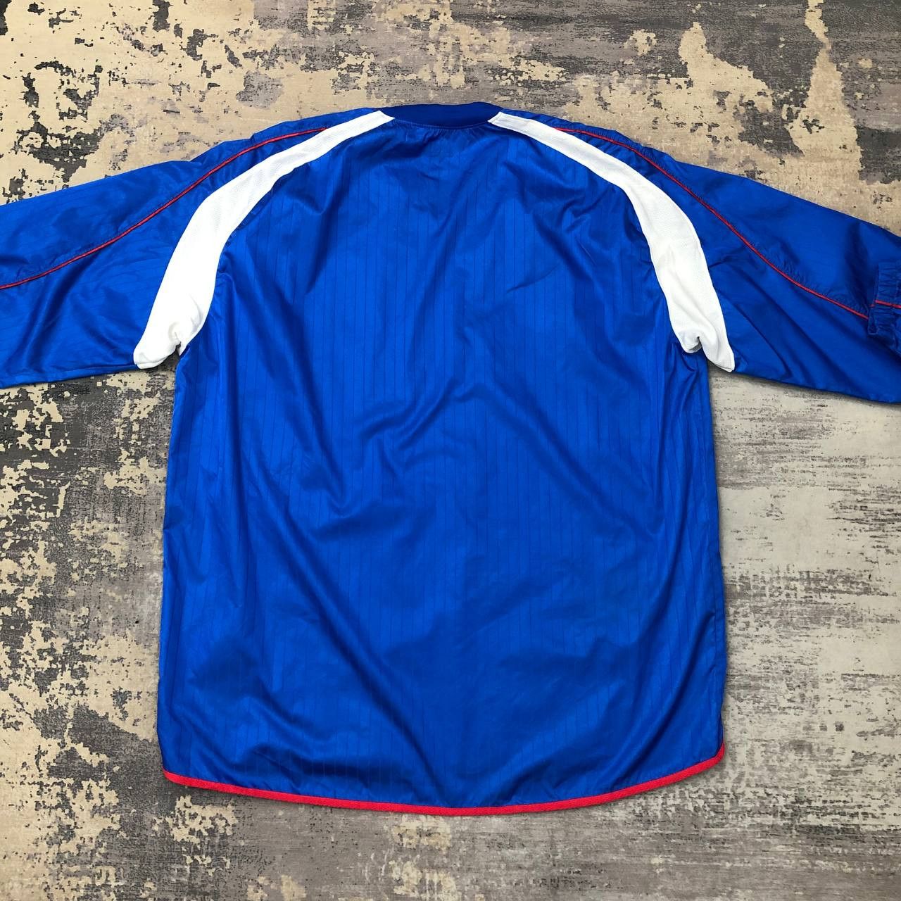 Asics Y652 ASICS FOOTBALL GEAR PULLOVER NYLON SWEATER Size US XL / EU 56 / 4 - 2 Thumbnail