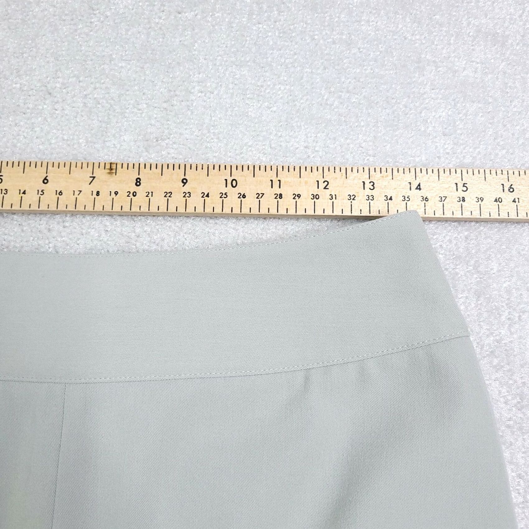 Vintage Body by Victoria Skirt Women's 4 Gray Cinched Front Slit Back Zip Short Mini 90s Women's Skirt Size 27" / US 4 / IT 40 - 5 Thumbnail