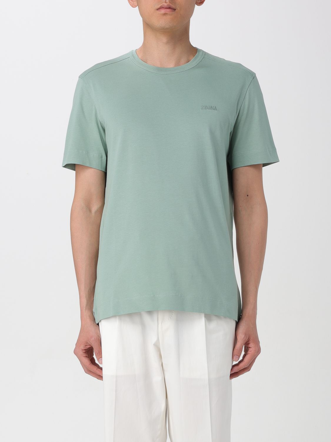 image of Ermenegildo Zegna Zegna T-Shirt Men Green (Size XL)