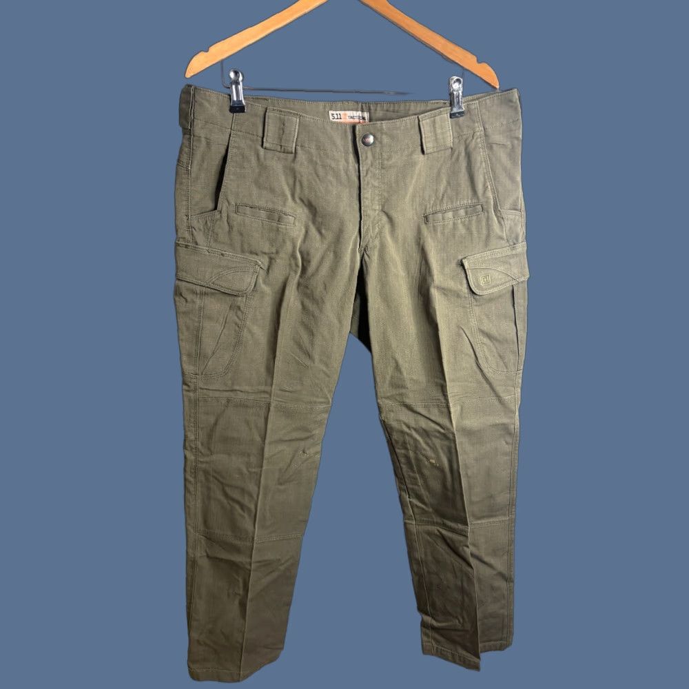 Vintage 5.11 Tactical Pants Womens 18 Regular Green Cargo Ripstop Outdoor Hiking Pants Womens 18 Regular Green Cargo Ripstop Outdoor Hiking Size 40" / US 18 - 1 Thumbnail