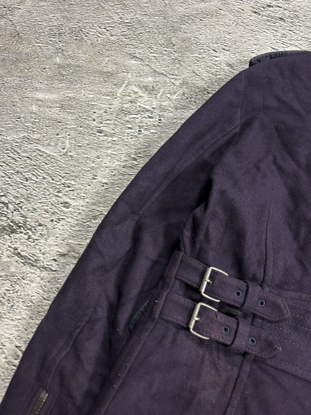 Diesel × Vintage Diesel coat purple Y2K wool cashmere blend vintage Size US S / EU 44-46 / 1 - 13 Thumbnail