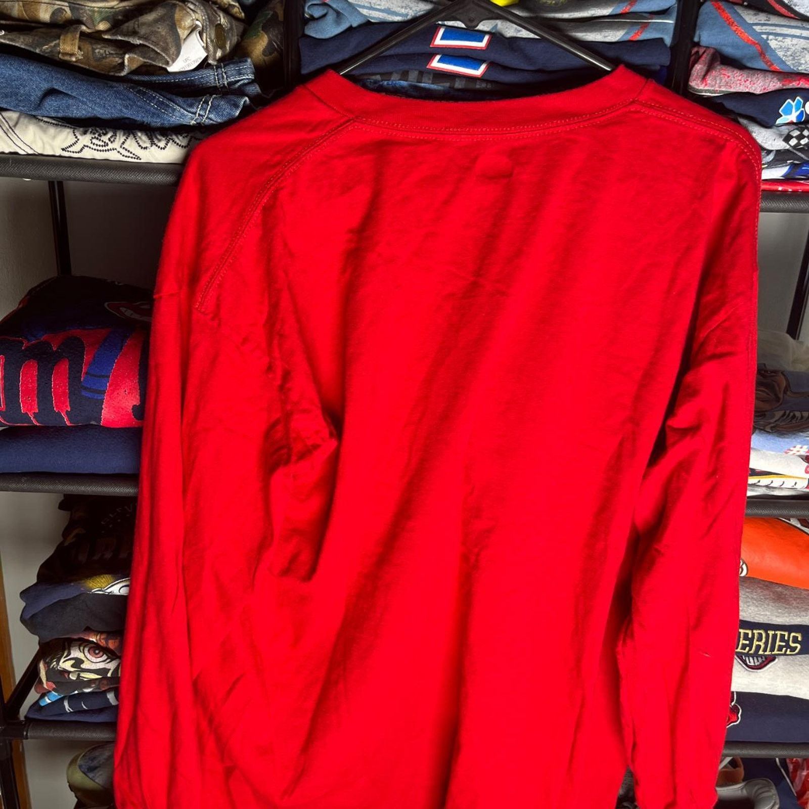 MLB Vintage cleveland indians long sleeve Size US XL / EU 56 / 4 - 4 Thumbnail