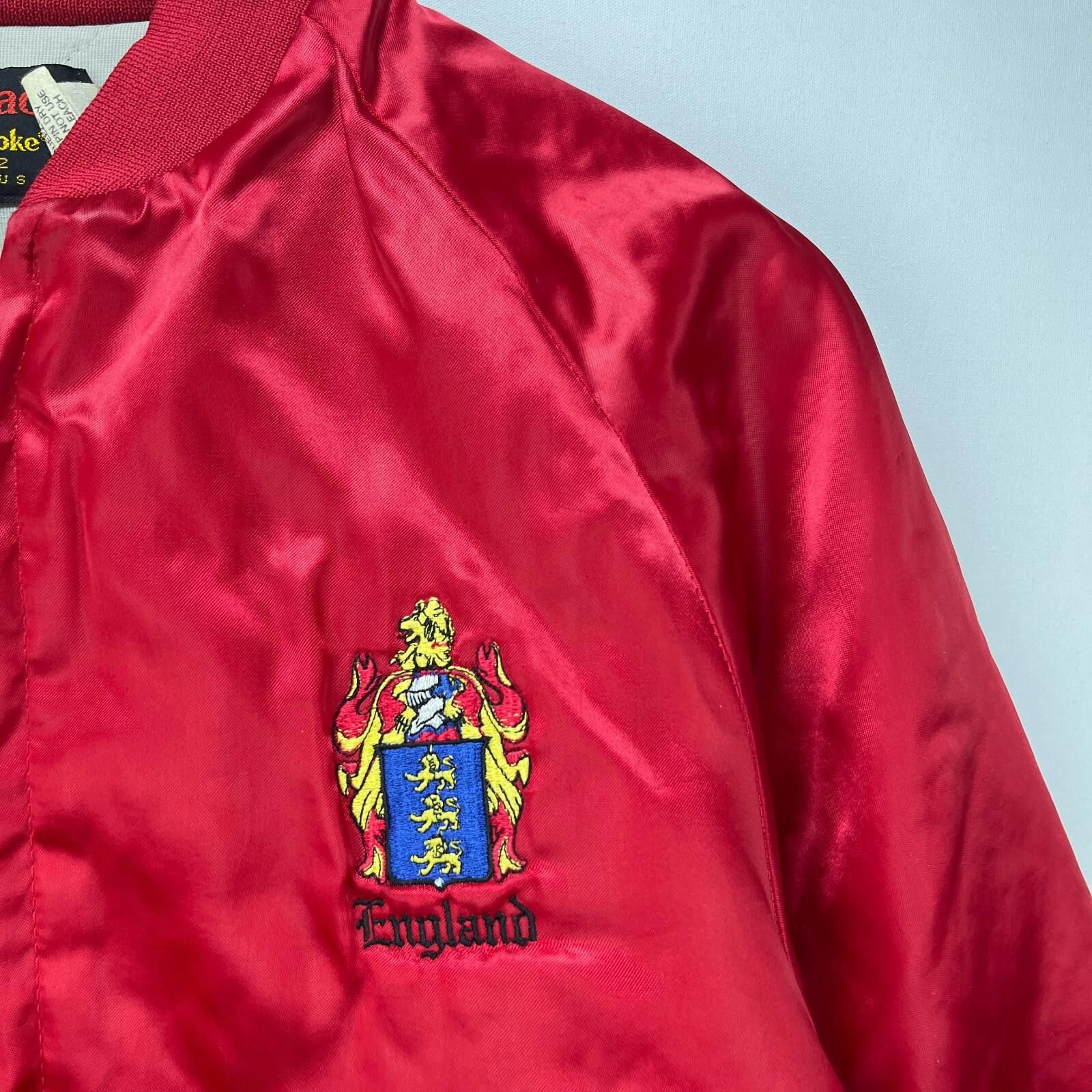 Other Vintage Pla-Jac England Satin Bomber Jacket Medium Dunbrooke Size US M / EU 48-50 / 2 - 3 Thumbnail