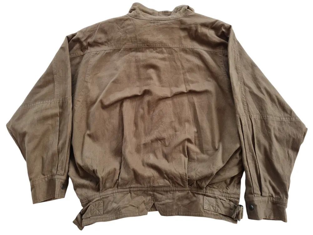 Japanese Brand × Lancel × Vintage Vintage Lancel Bomber Jacket Button Up Size US XL / EU 56 / 4 - 4 Thumbnail
