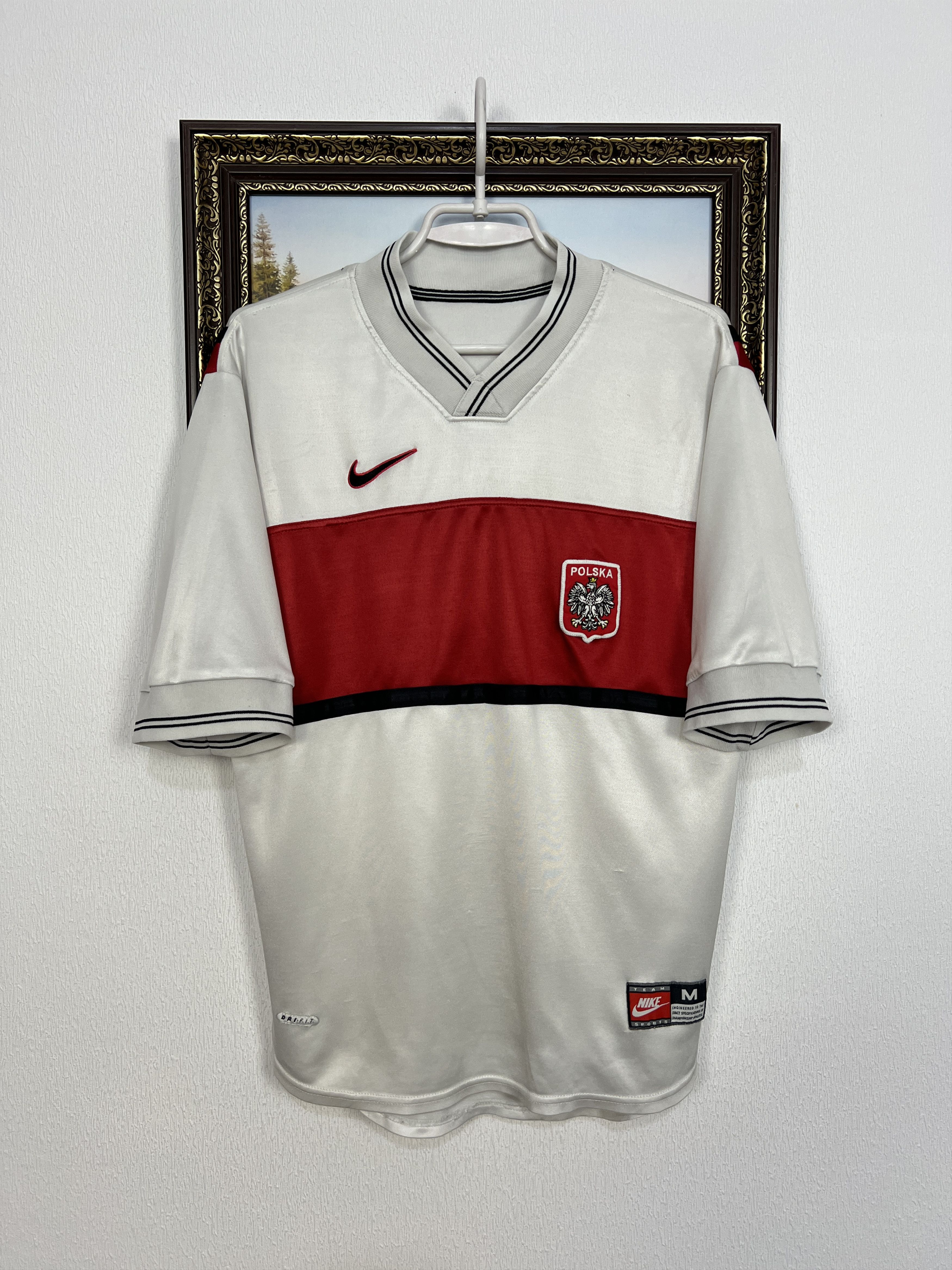Poland football shirt 1998 Soccer National Jersey Trikot
