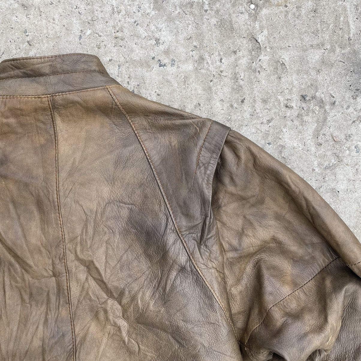 Vintage Vintage Leather Moto Jacket Mimora Style USA 90s Y2K Size US M / EU 48-50 / 2 - 11 Thumbnail