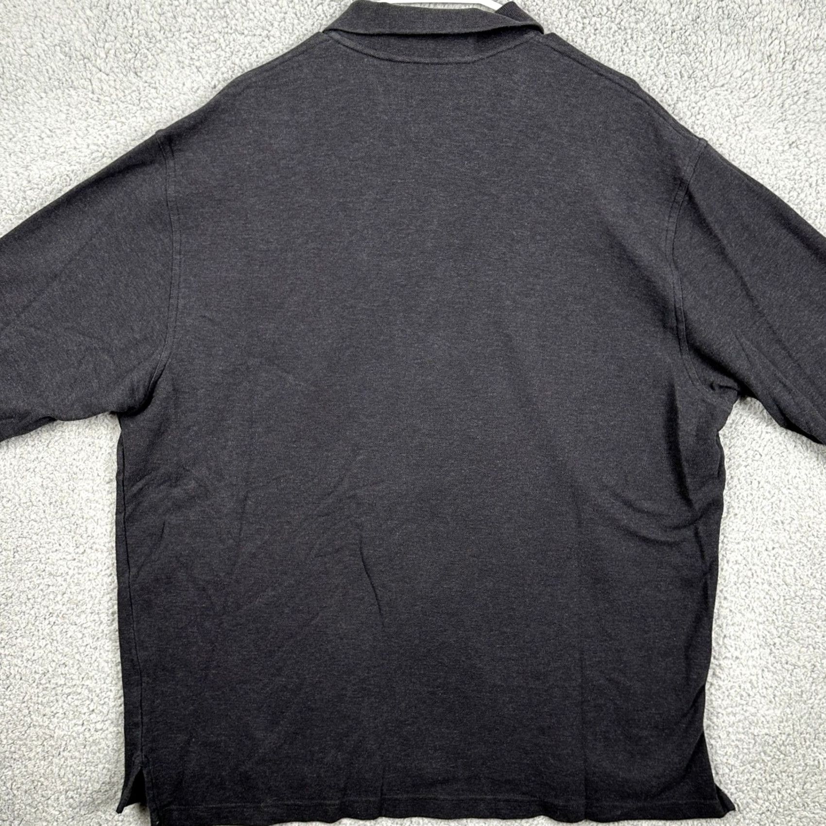 Brooks Brothers Brooks Brothers Sweatshirt Polo Mens XL Pullover Knit 100% Cotton Dark Gray Logo Performance Breathable Size US XL / EU 56 / 4 - 2 Thumbnail
