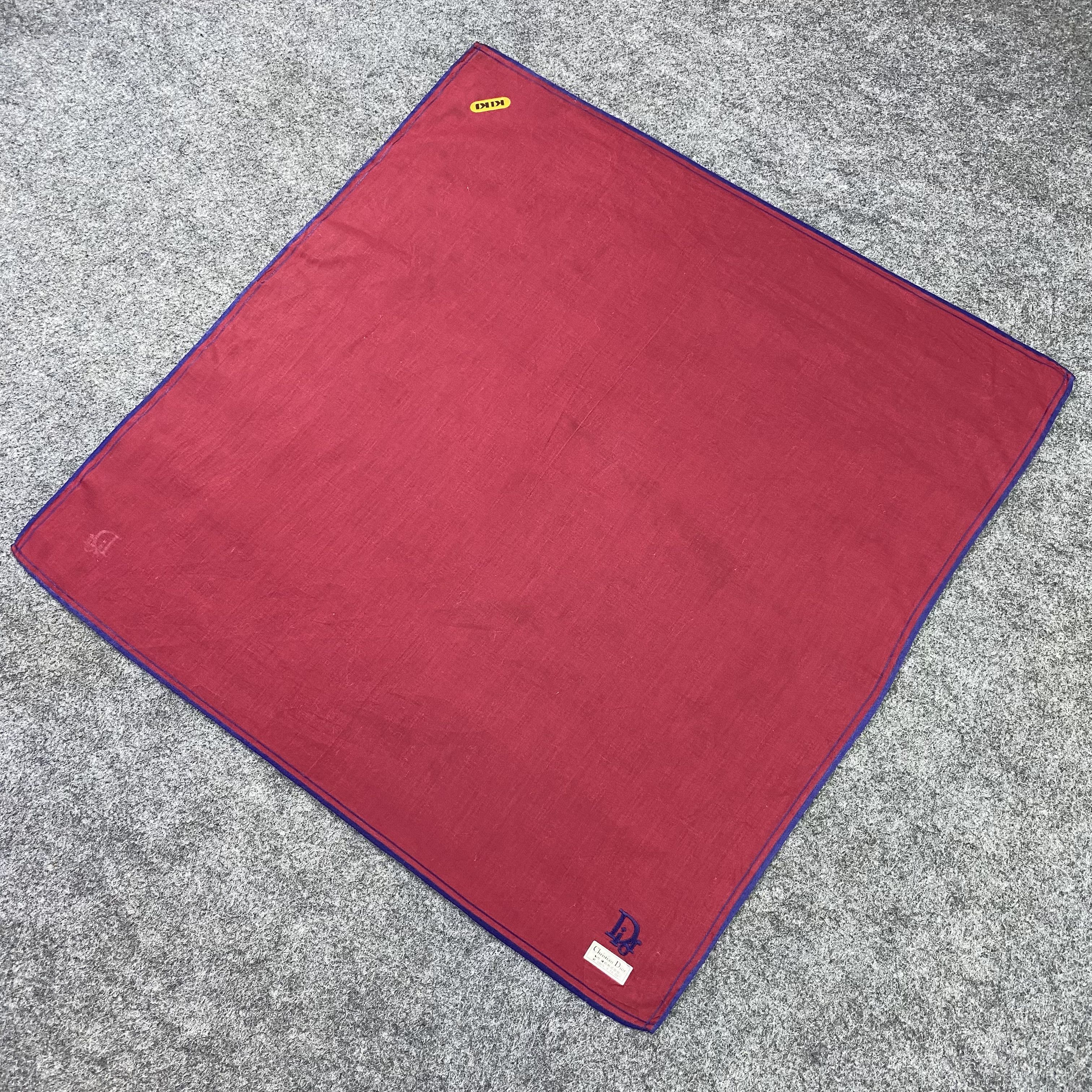 Designer Christian Dior Handkerchief / Bandana / Neckerchief-B752 Size ONE SIZE - 4 Thumbnail