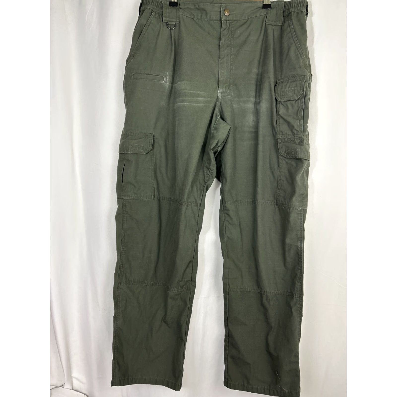 Vintage 5.11 Tactical Taclite Pro Pant Forest Green Men 38x31 Pants Mens Size US 38 / EU 54 - 2 Thumbnail
