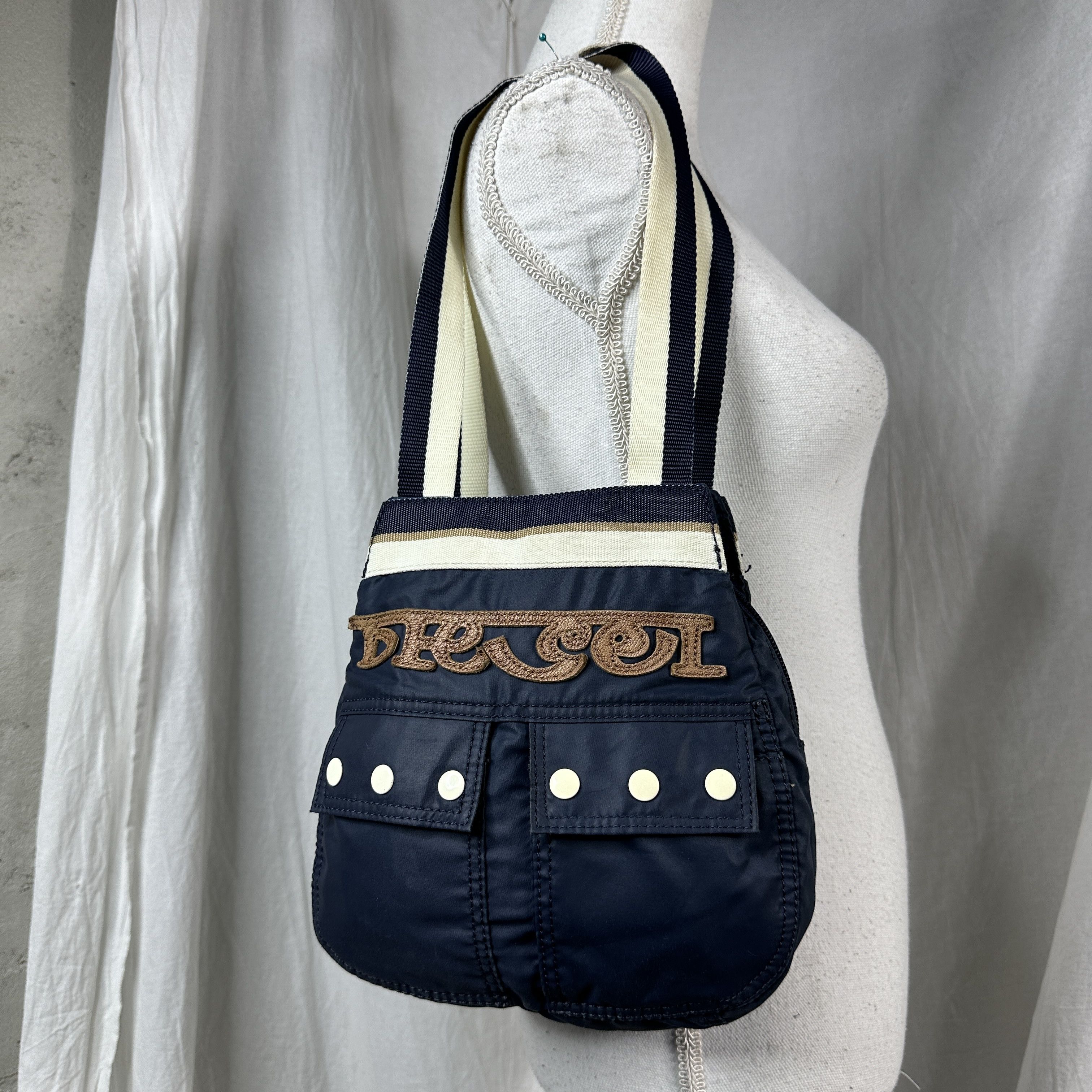 Diesel × Vintage Vintage Diesel Nylon Bag Size ONE SIZE - 6 Thumbnail