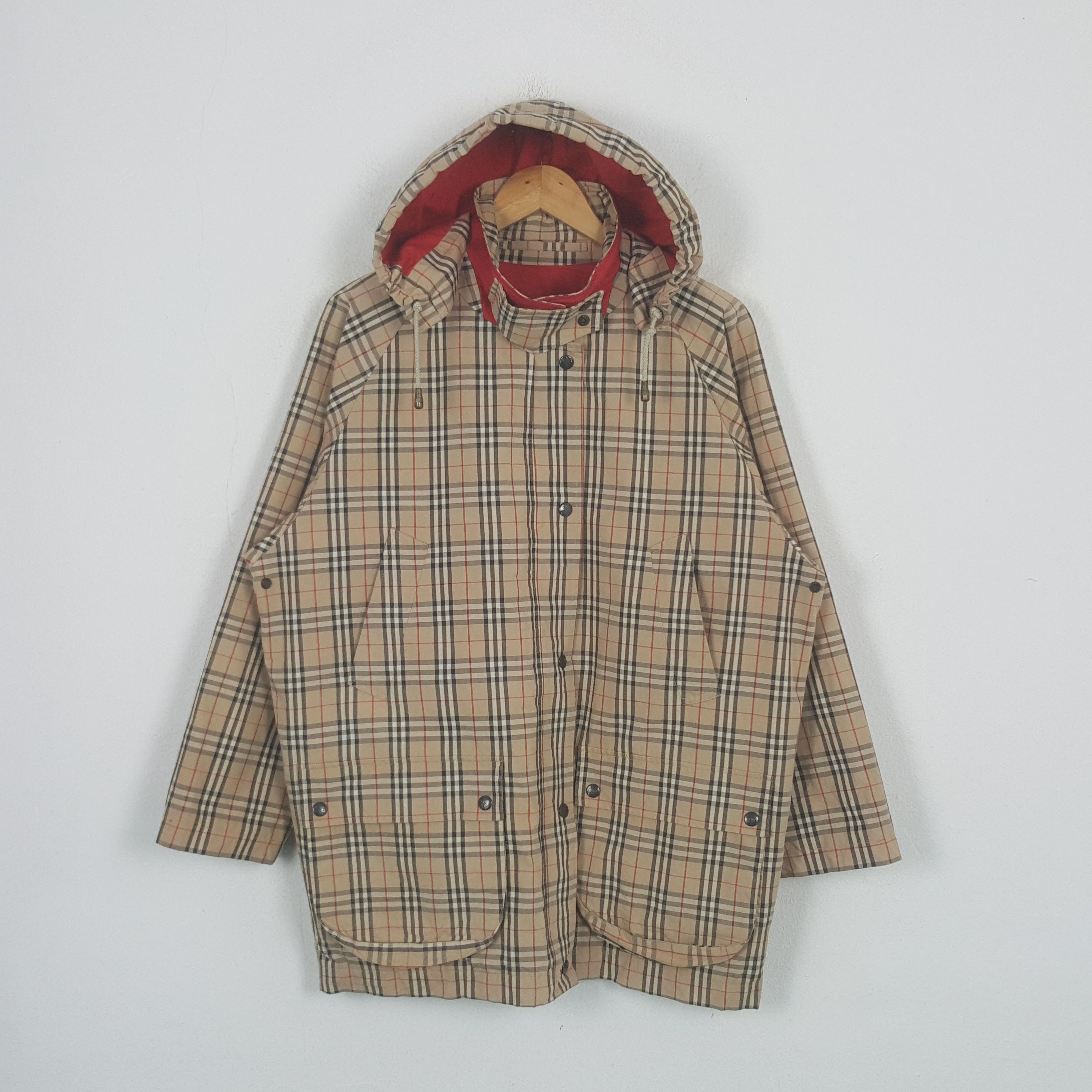 Burberry Vintage Burberry Nova Check Designer Jacket C302N14 Size XL / US 12-14 / IT 48-50 - 1 Thumbnail