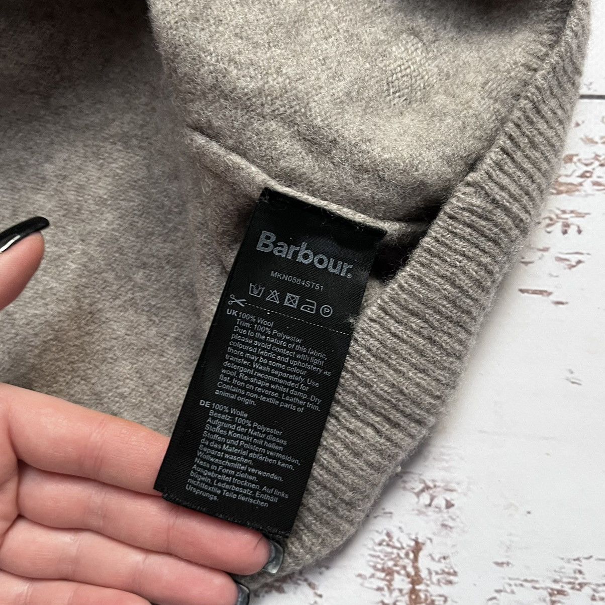 Barbour × Vintage Barbour Essential Patch Sweater Wool Knitted Vintage Y2K Size US M / EU 48-50 / 2 - 11 Thumbnail